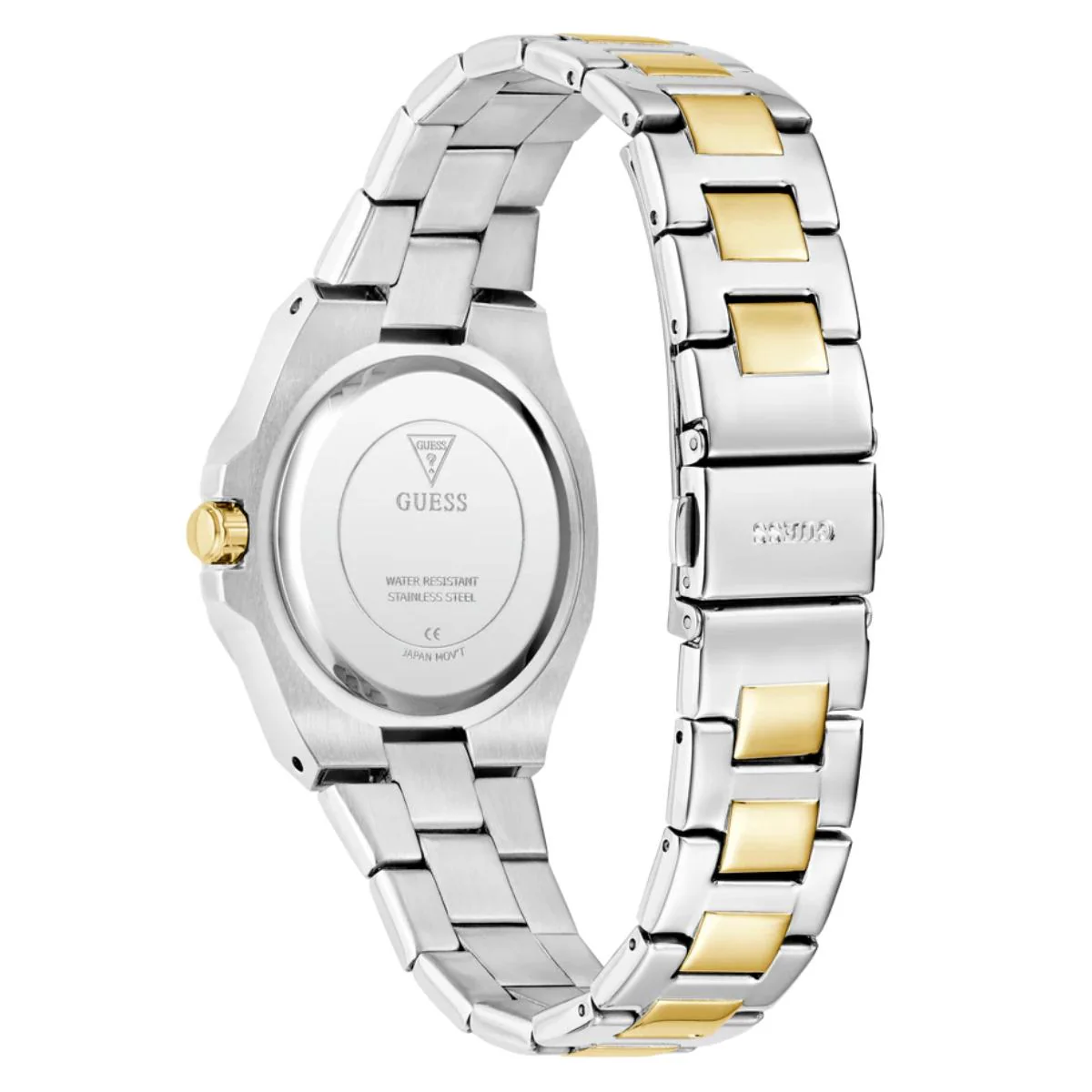 GUESS Quartz White Dial Analog Stainless Steel Women's Watch GW0877L5 - Image 4