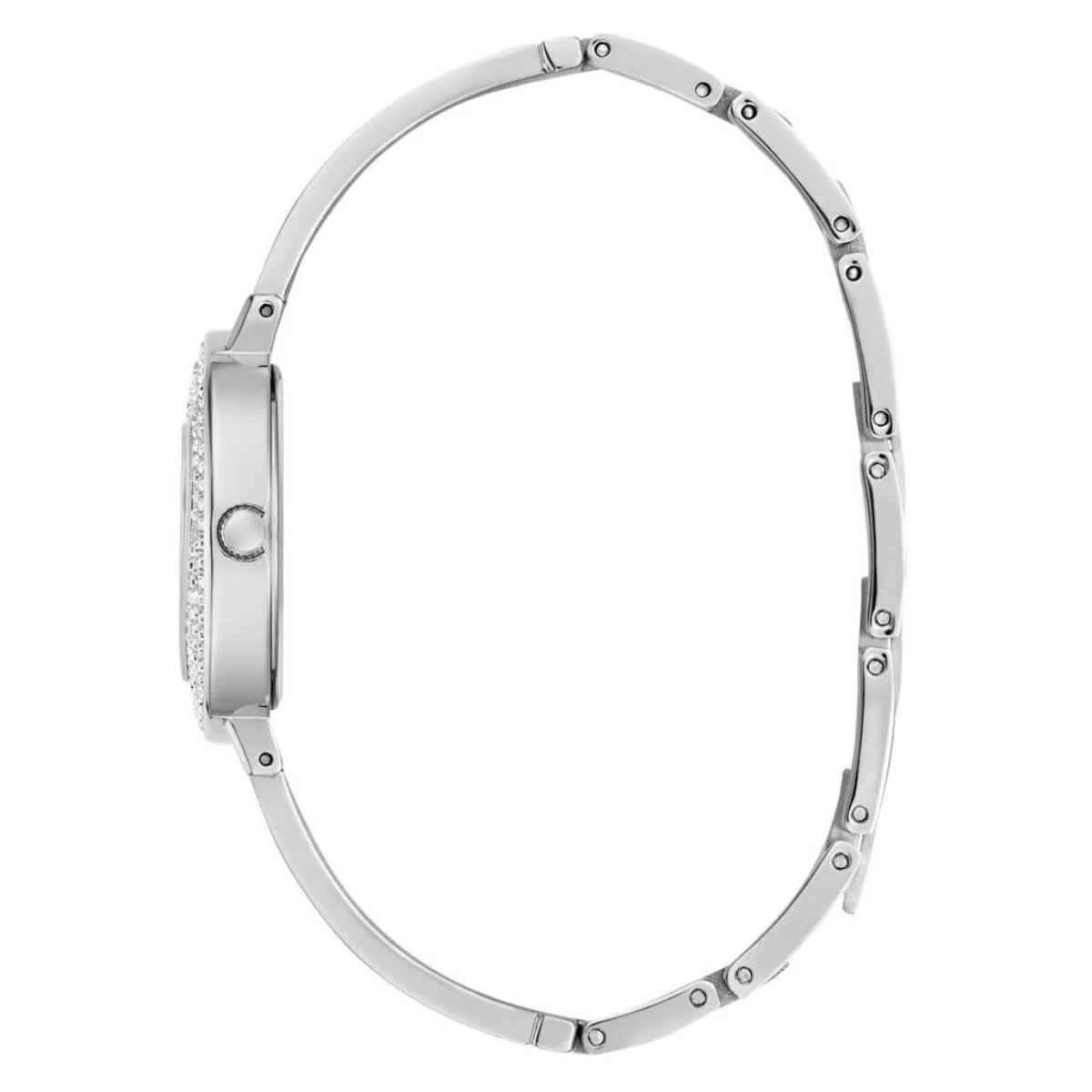 Guess Quartz White Dial Analog Stainless Steel Women's Watch GW0991L1 - Image 3