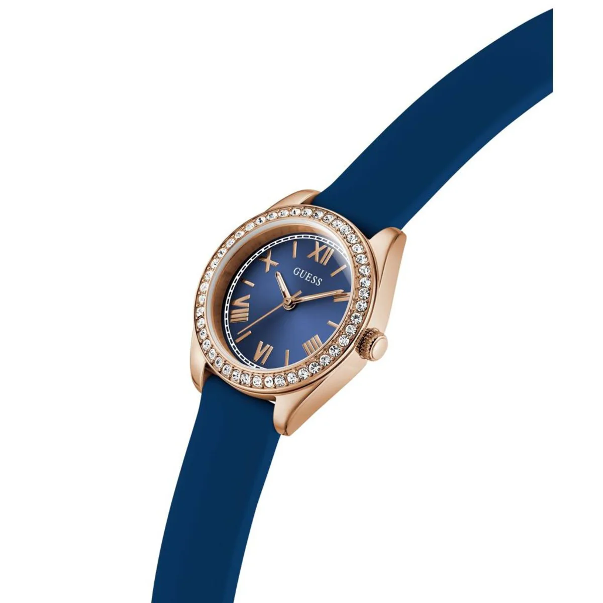 Guess Round Blue Dial Analog Women Watch - GW1000L4 - Image 3