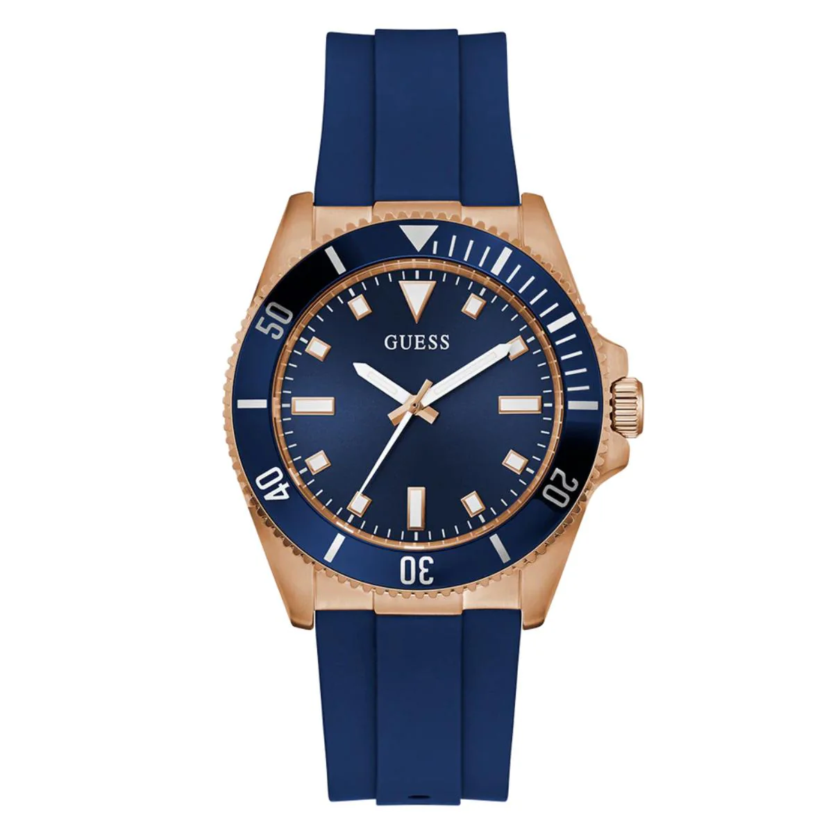 GUESS Sport Quartz Blue Dial Analog Watch For Men GW0969G3