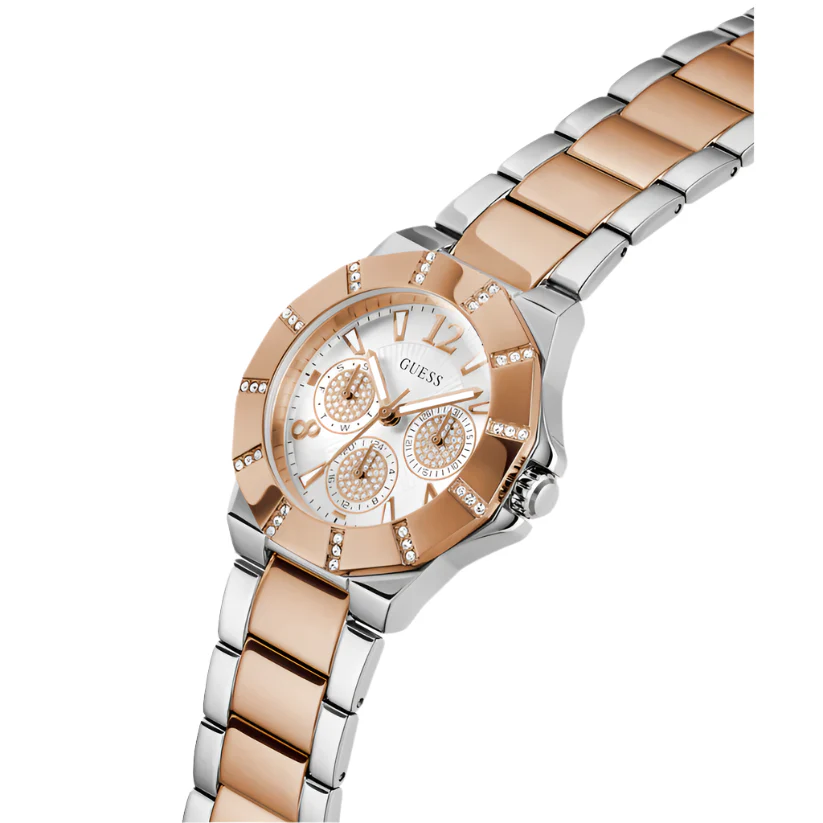 GUESS Sunray Silver Dial Analog Stainless Steel Women's Watch GW0616L3 - Image 4