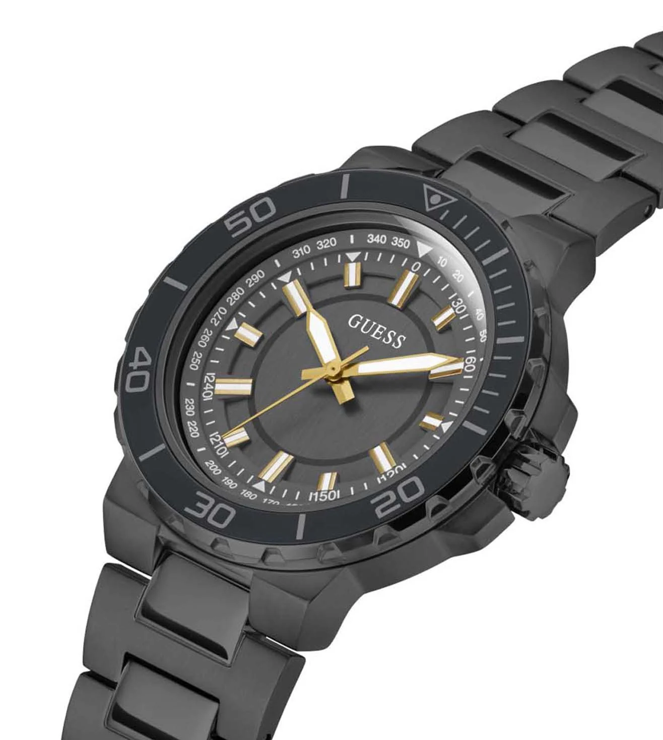 GW0426G3 | GUESS Analog Black Dial Men's Watch - Image 5