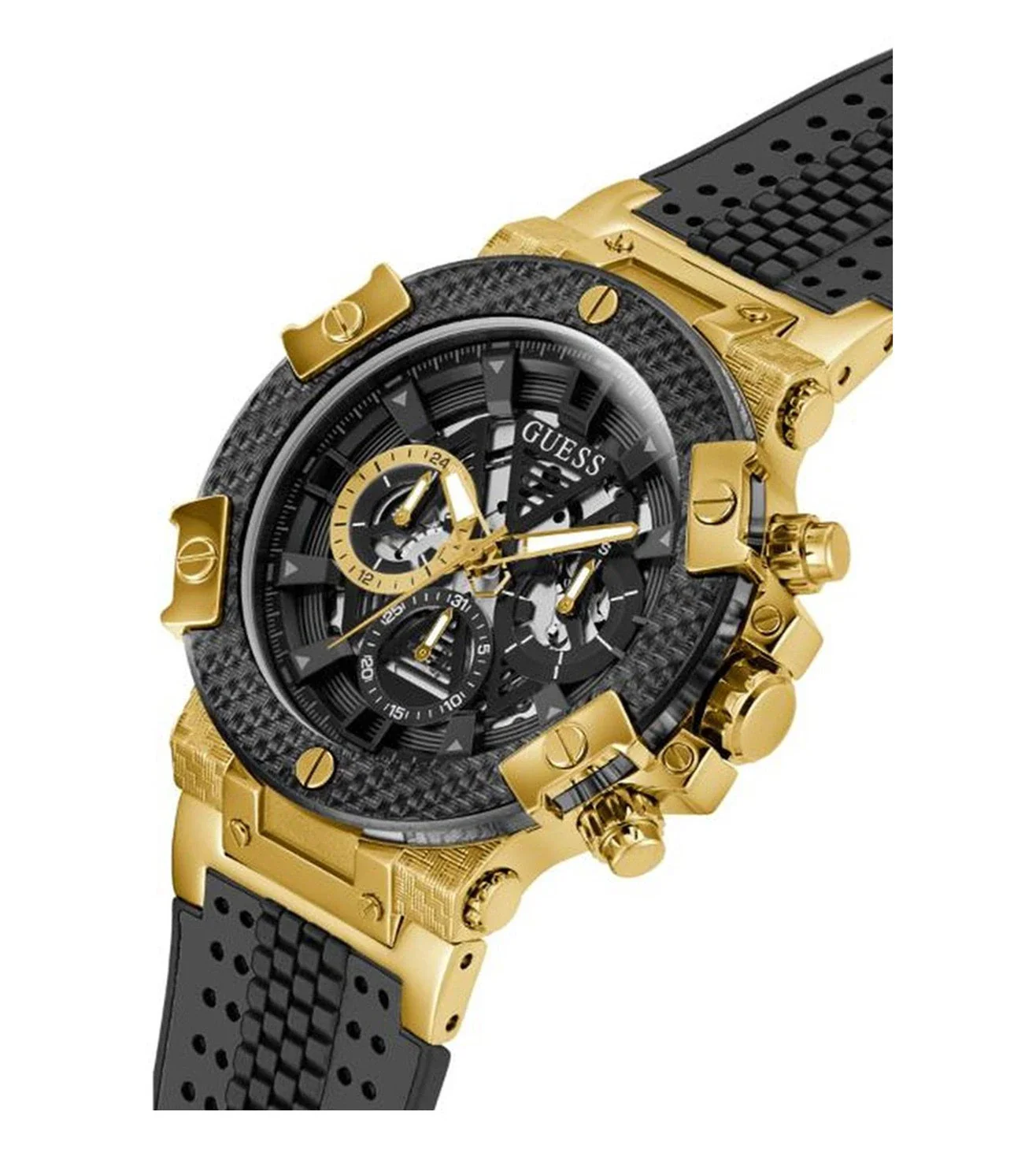 GW0486G2 | GUESS Carbon Chronograph Watch for Men - Image 5