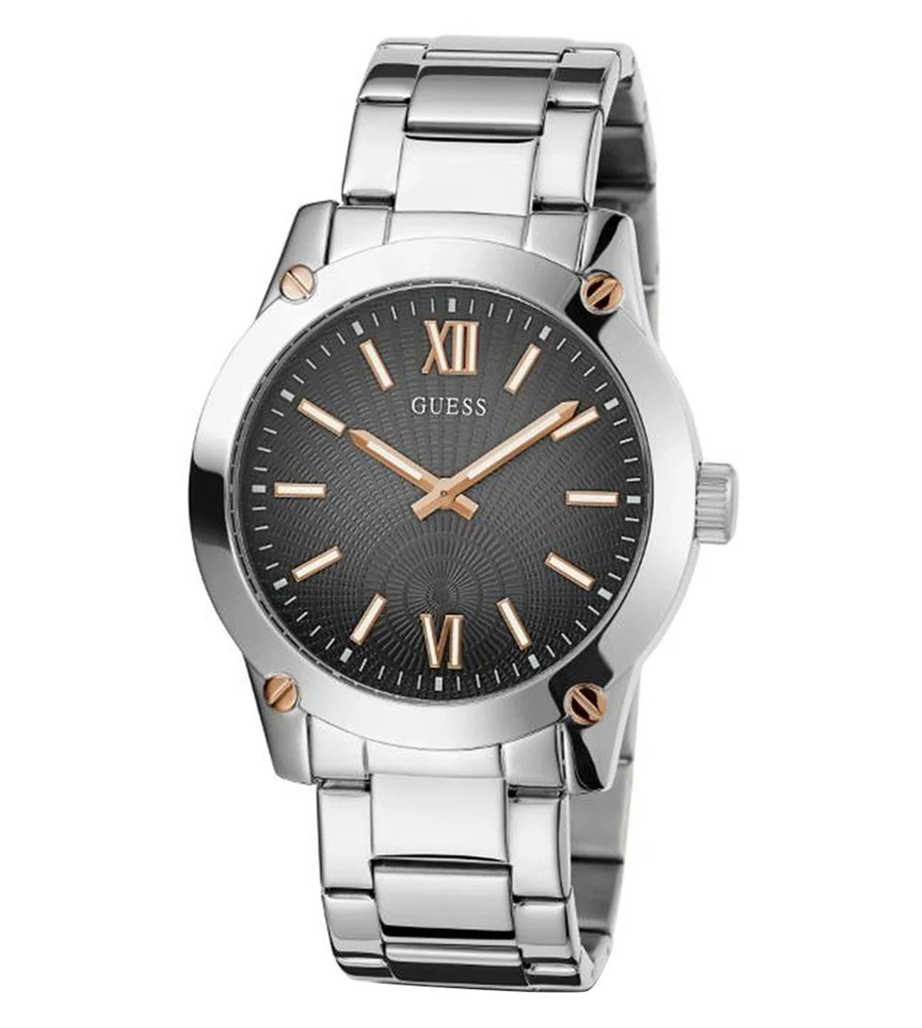 GW0574G1 | GUESS Crescent Analog Watch for Men - Image 4