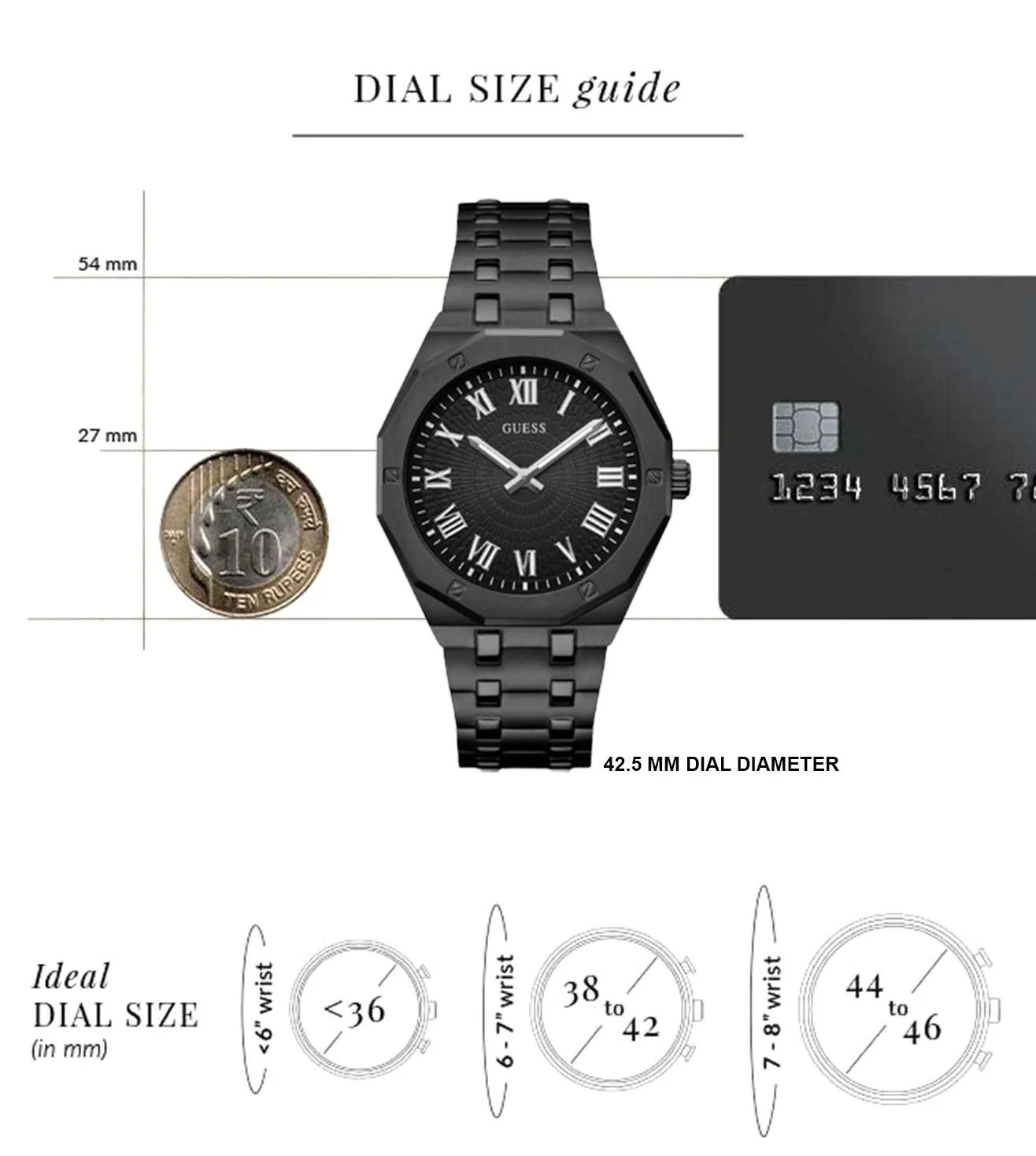 GW0575G3 | GUESS Asset Analog Watch for Men - Image 9