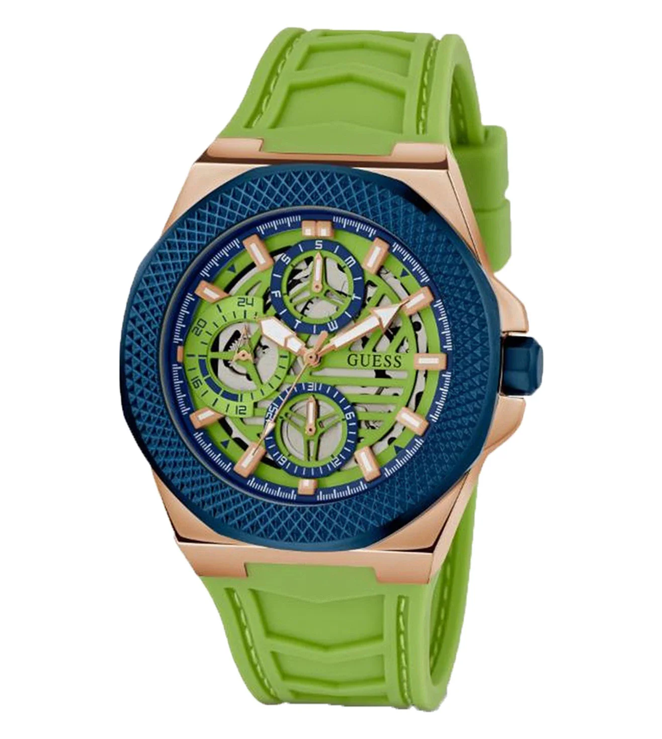 GW0577G3 | GUESS Front-runner Multifunction Watch for Men - Image 4