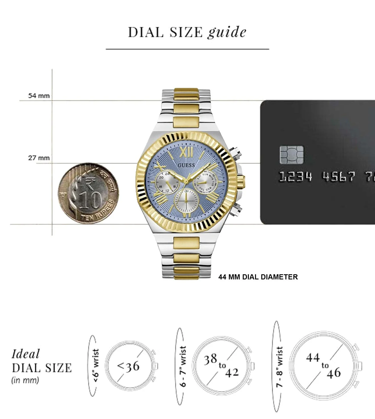 GW0703G3 | GUESS Chronograph Watch for Men - Image 7