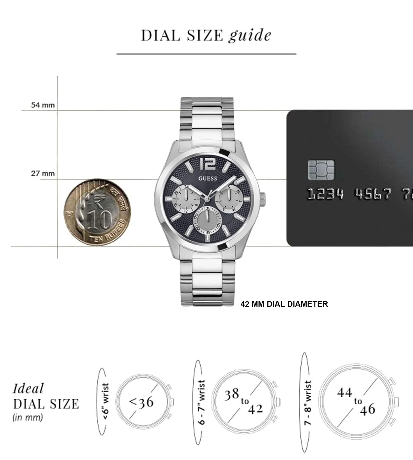 GW0707G1 | GUESS Analog Watch for Men - Image 7