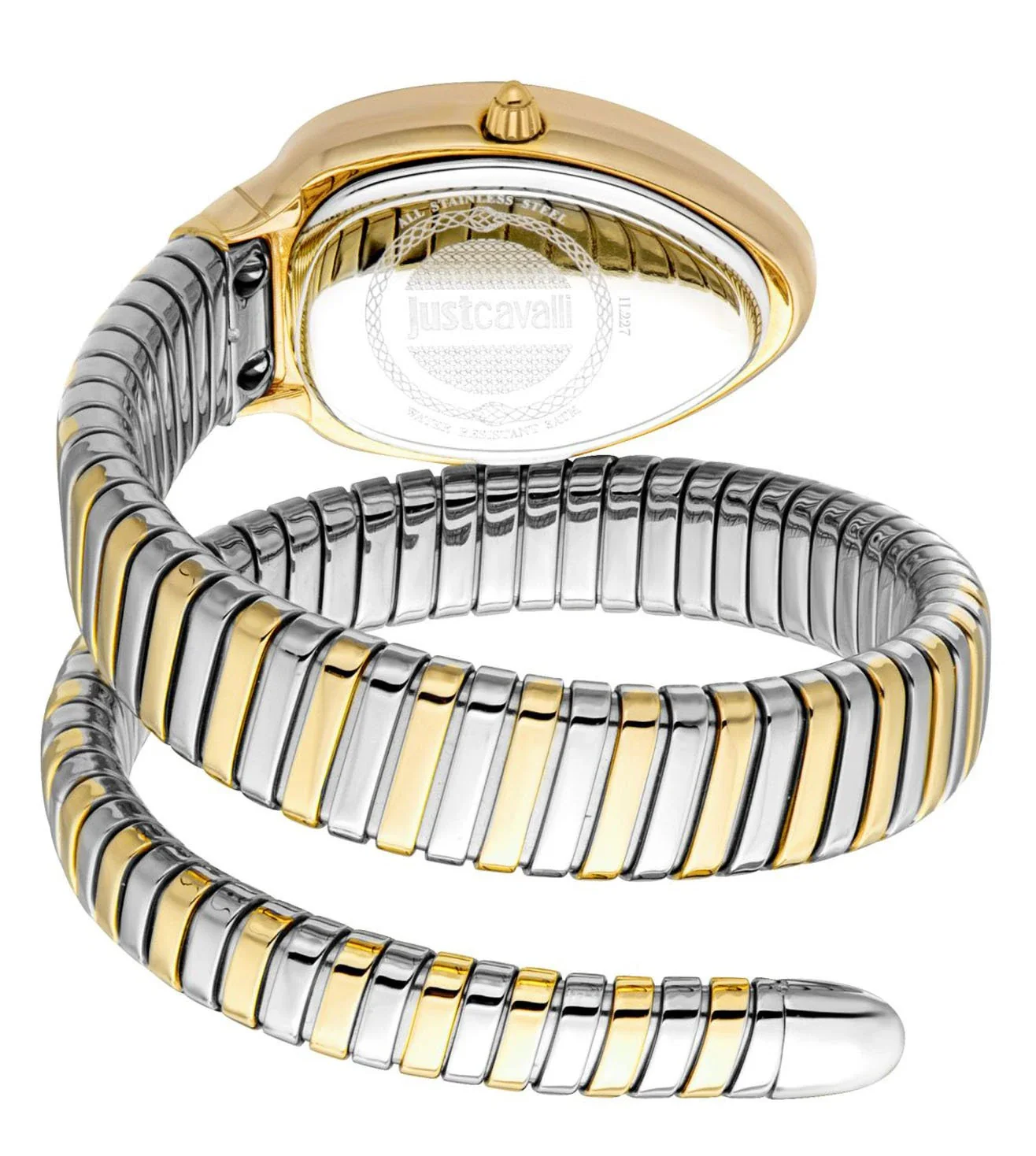 JC1L227M0065 | JUST CAVALLI Serpente Logo Watch for Women - Image 3