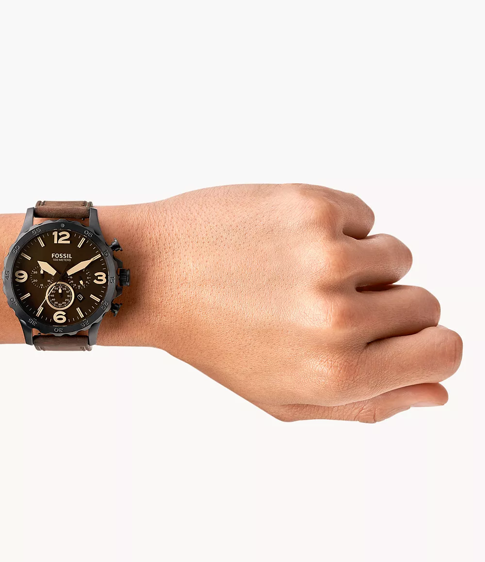 JR1487 | FOSSIL Nate Chronograph Watch for Men - Image 3