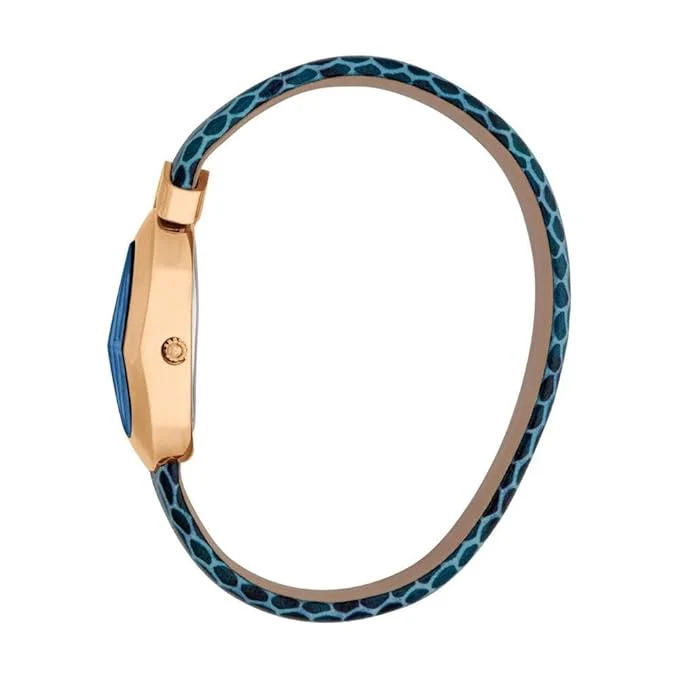 JUST CAVALLI Diversa Snake Blue Dial Analogue Watch for Women -JC1L321L0055 - Image 2