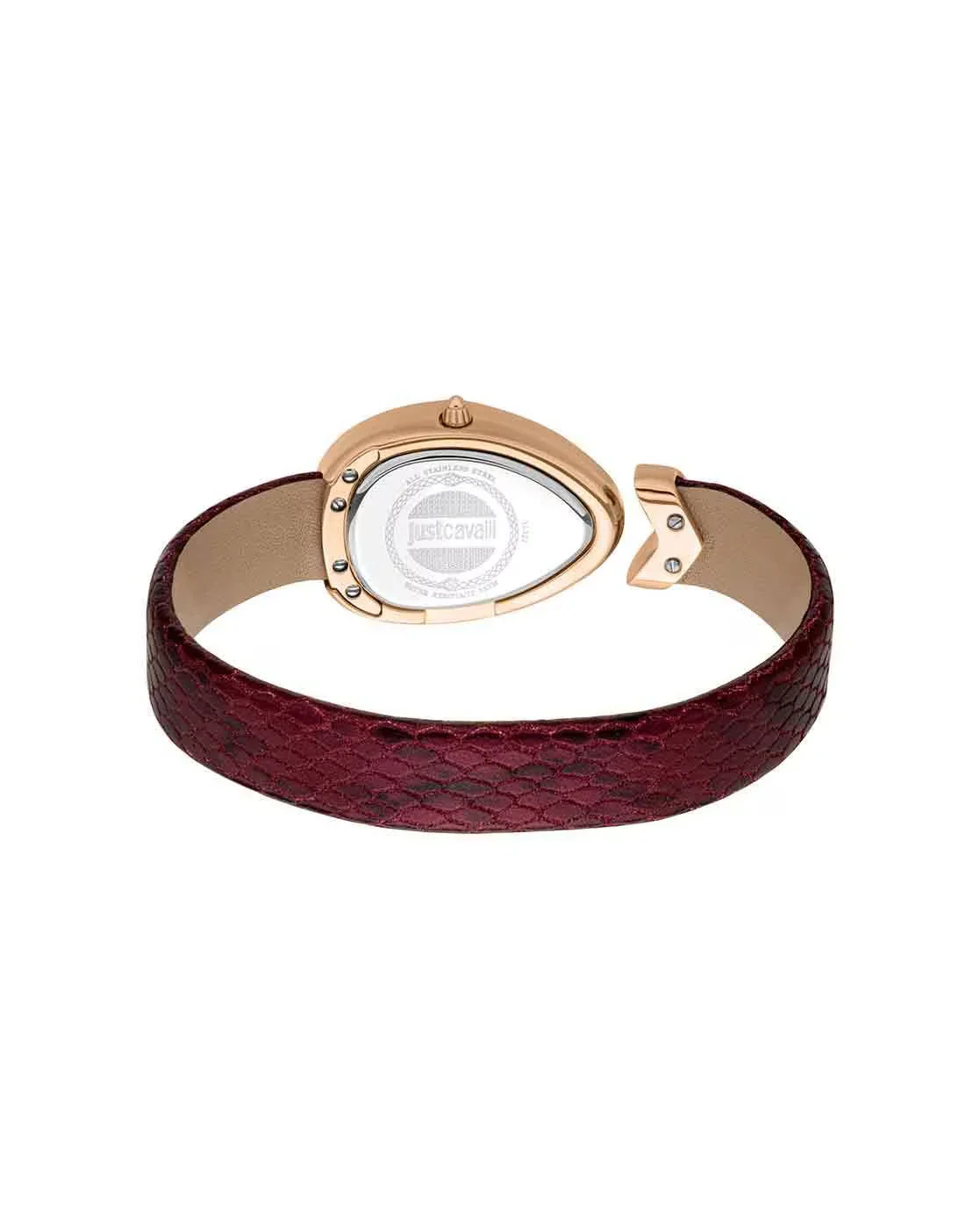 JUST CAVALLI Diversa Snake Rose Gold Dial Analogue Watch for Women - JC1L321L0045 - Image 2