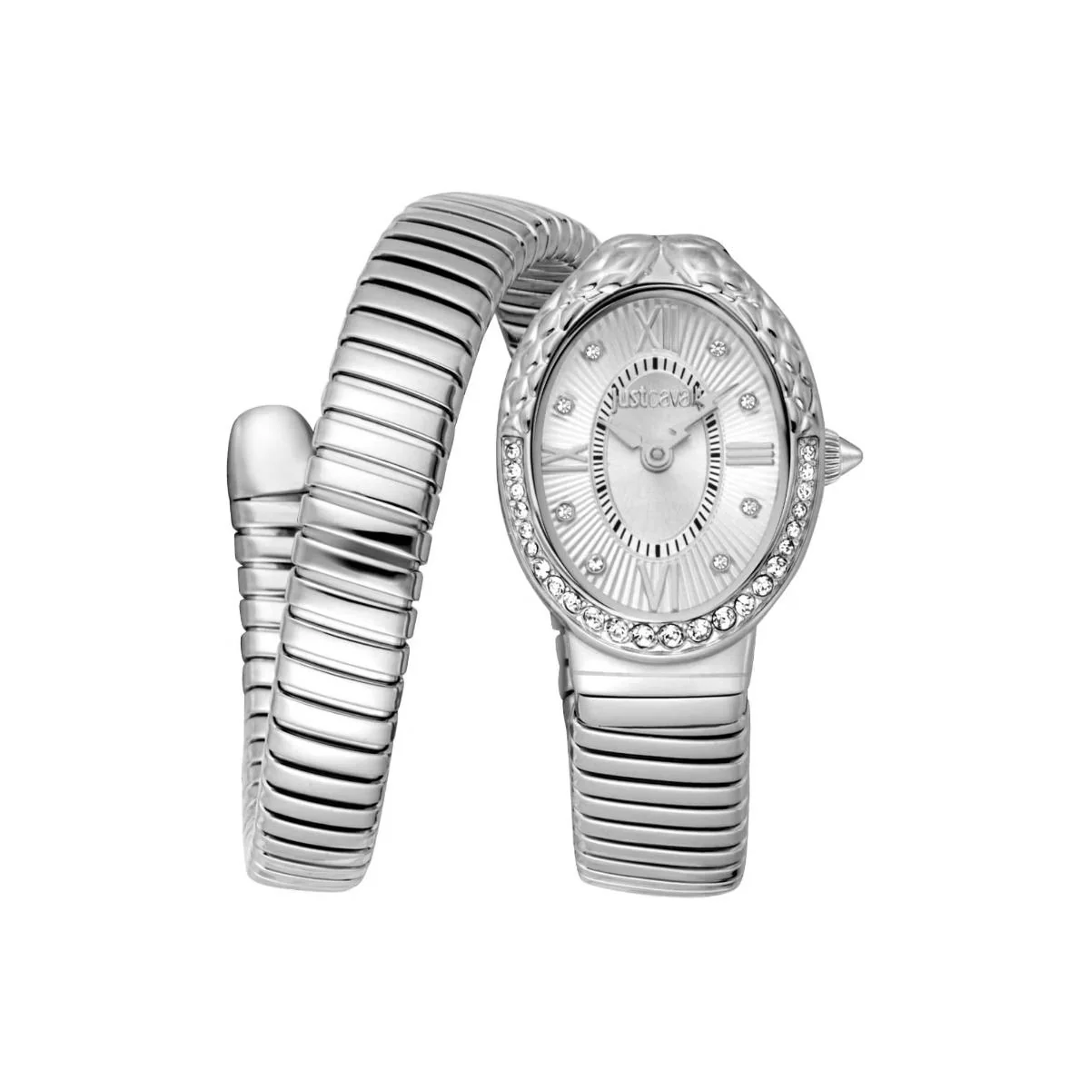 Just Cavalli Fiore Silver Dial Analog Women's Watch JC1L390M0015