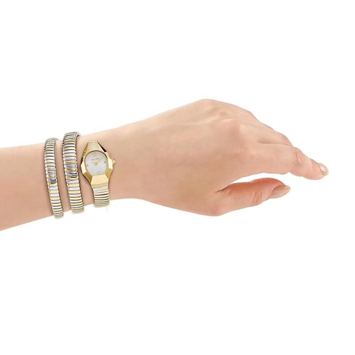 Just Cavalli Lunara Oval Silver Analog Women's Watch JC1L397M0065 - Image 4
