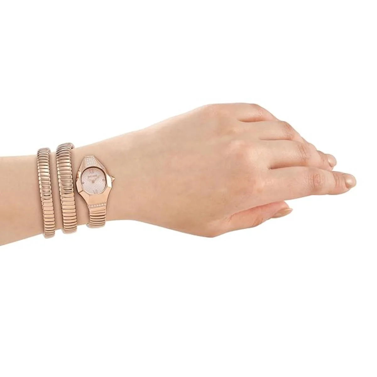 Just Cavalli Lunara Rose Gold Dial Analog Women's Watch JC1L397M0055 - Image 4