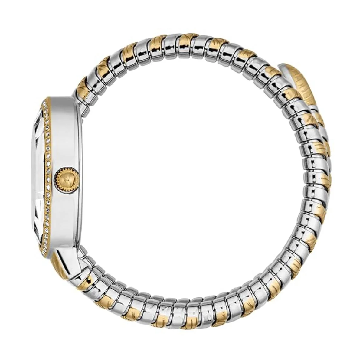 Just Cavalli Quartz Velina Silver Dial Stainless Steel Women's Watch JC1L353M0055 - Image 3