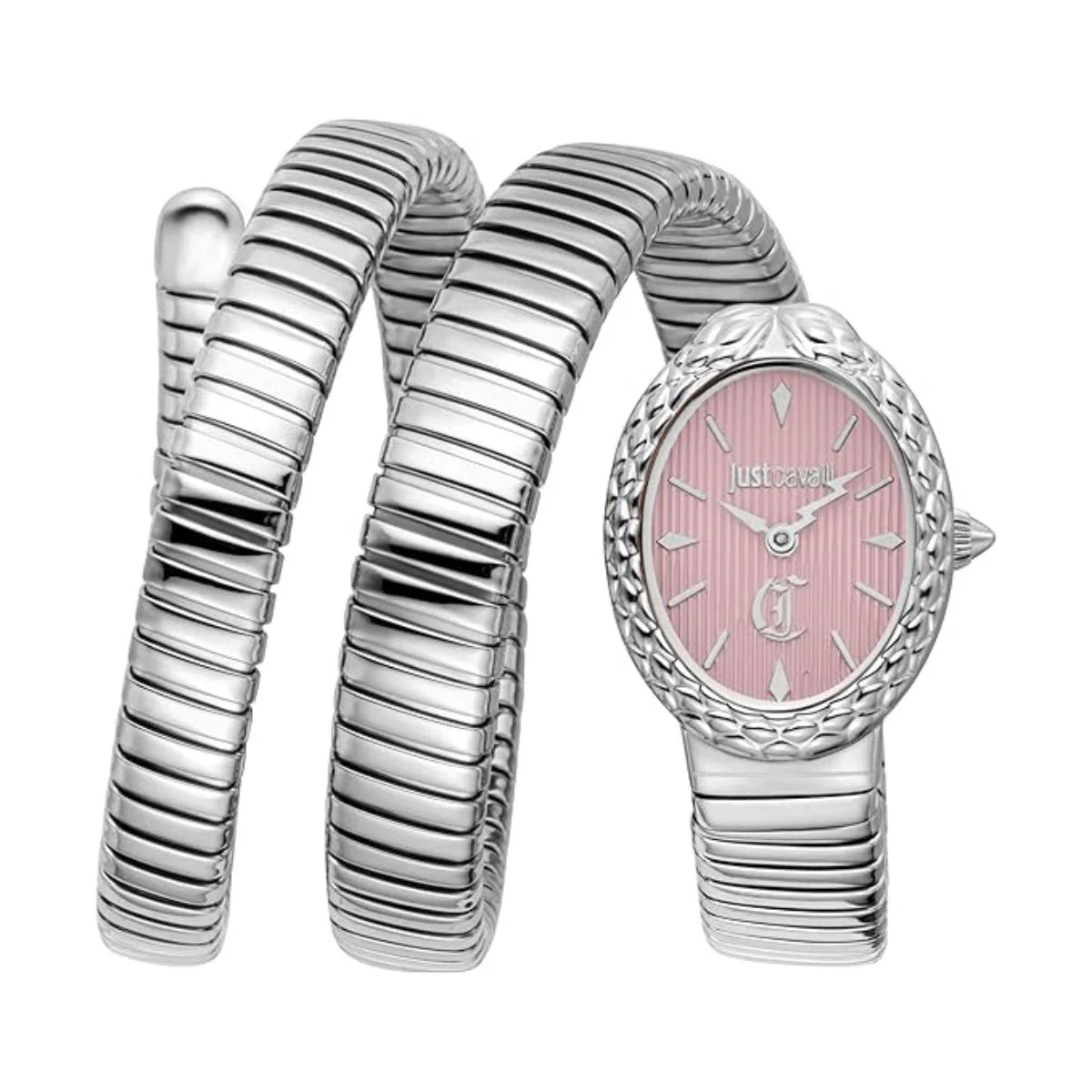Just Cavalli Sognia Light Pink Dial Analog Women's Watch JC1L391M0015