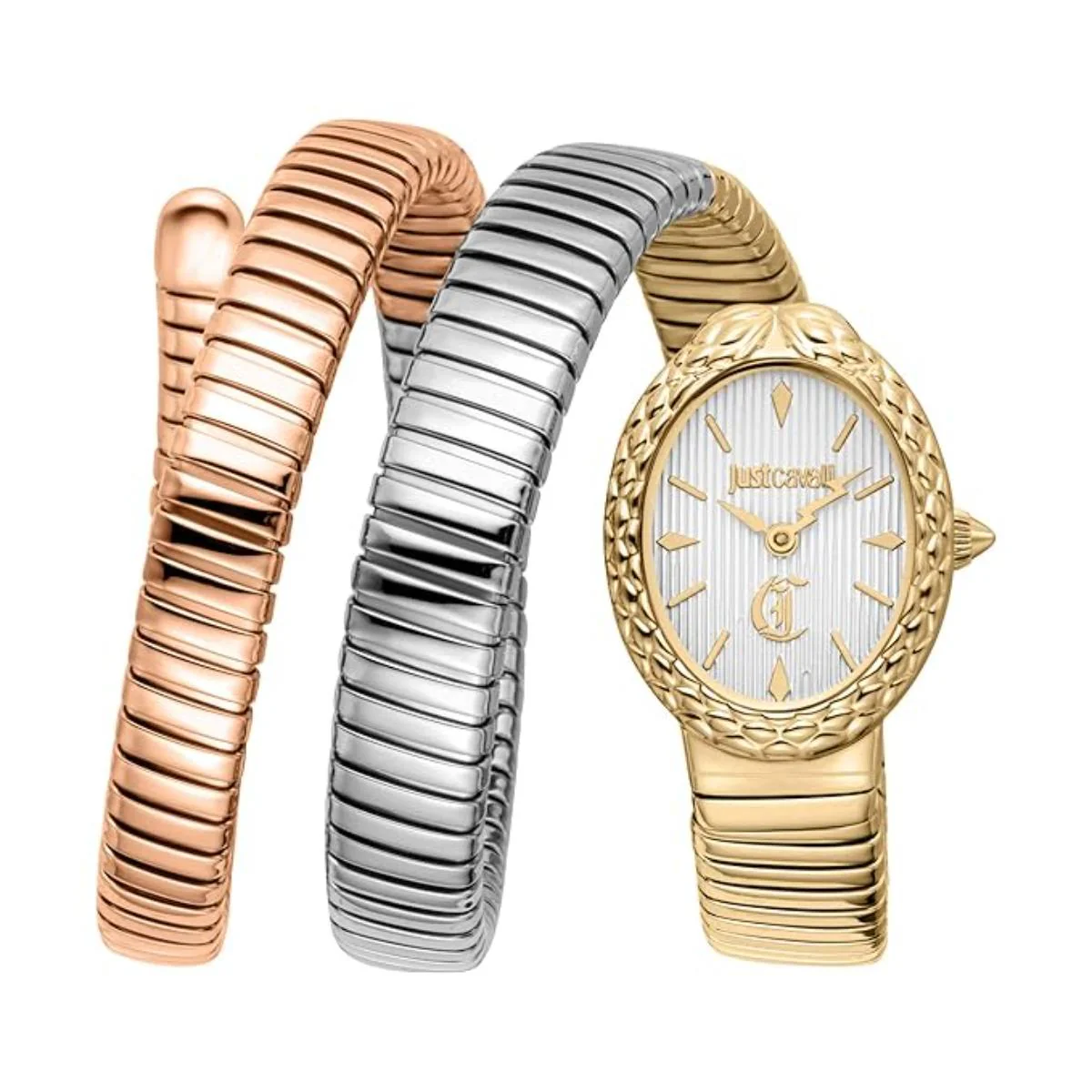Just Cavalli Sognia Silver Dial Analog Women's Watch JC1L391M0065
