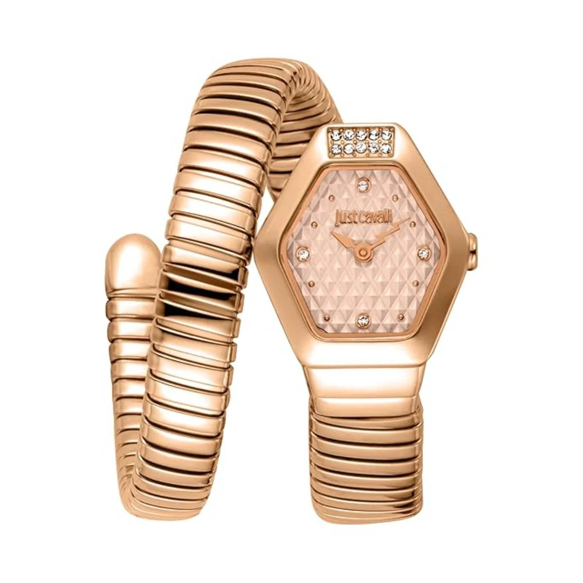 Just Cavalli Splora Rose Gold Dial Analog Watch For Women JC1L394M0045