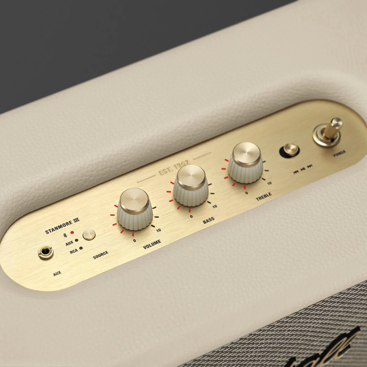 Marshall STANMORE III Bluetooth speaker delivering home-filling Cream - Image 3