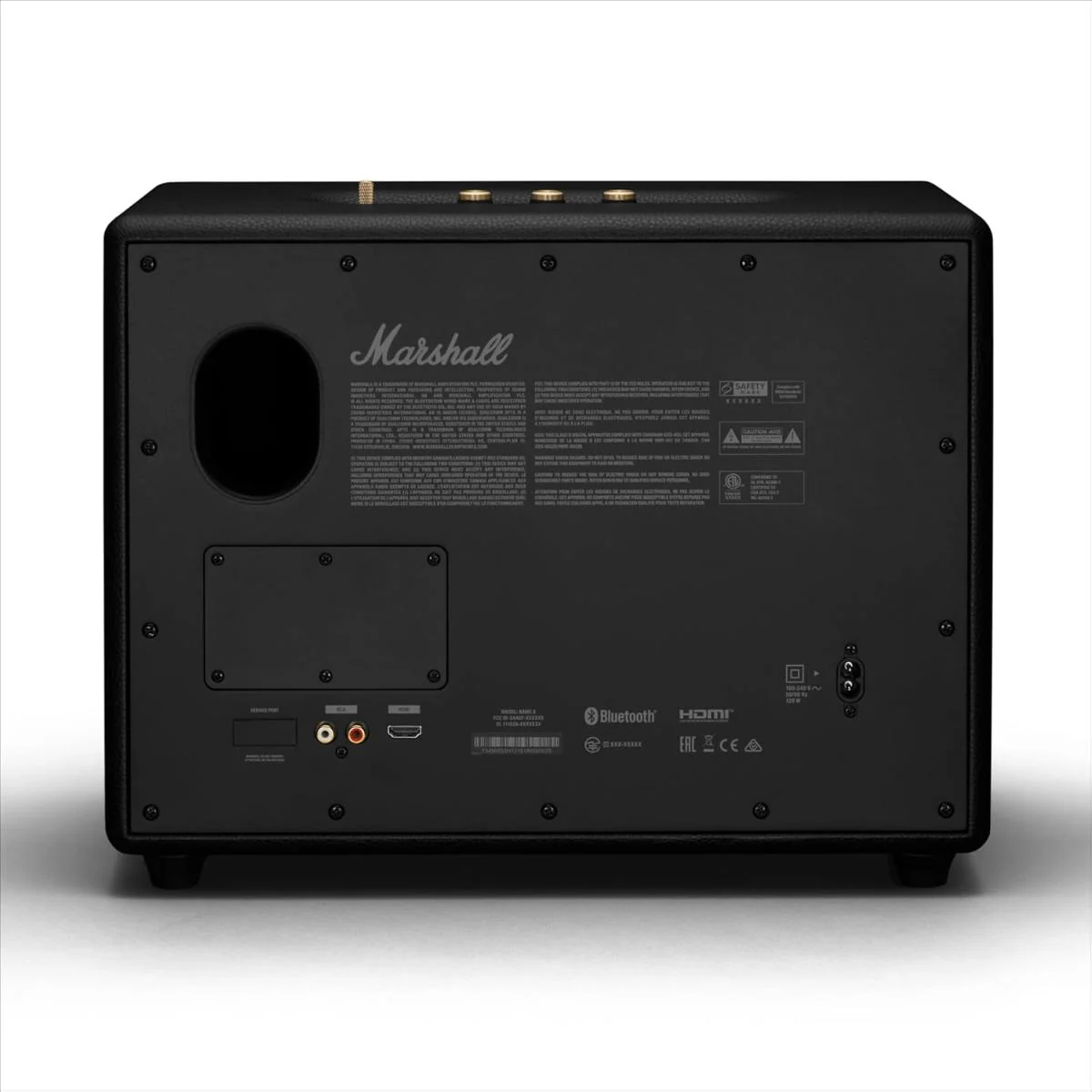 Marshall WOBURN III Bluetooth speaker delivering home-shaking Black - Image 3