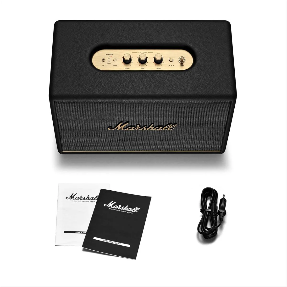 Marshall WOBURN III Bluetooth speaker delivering home-shaking Black - Image 4