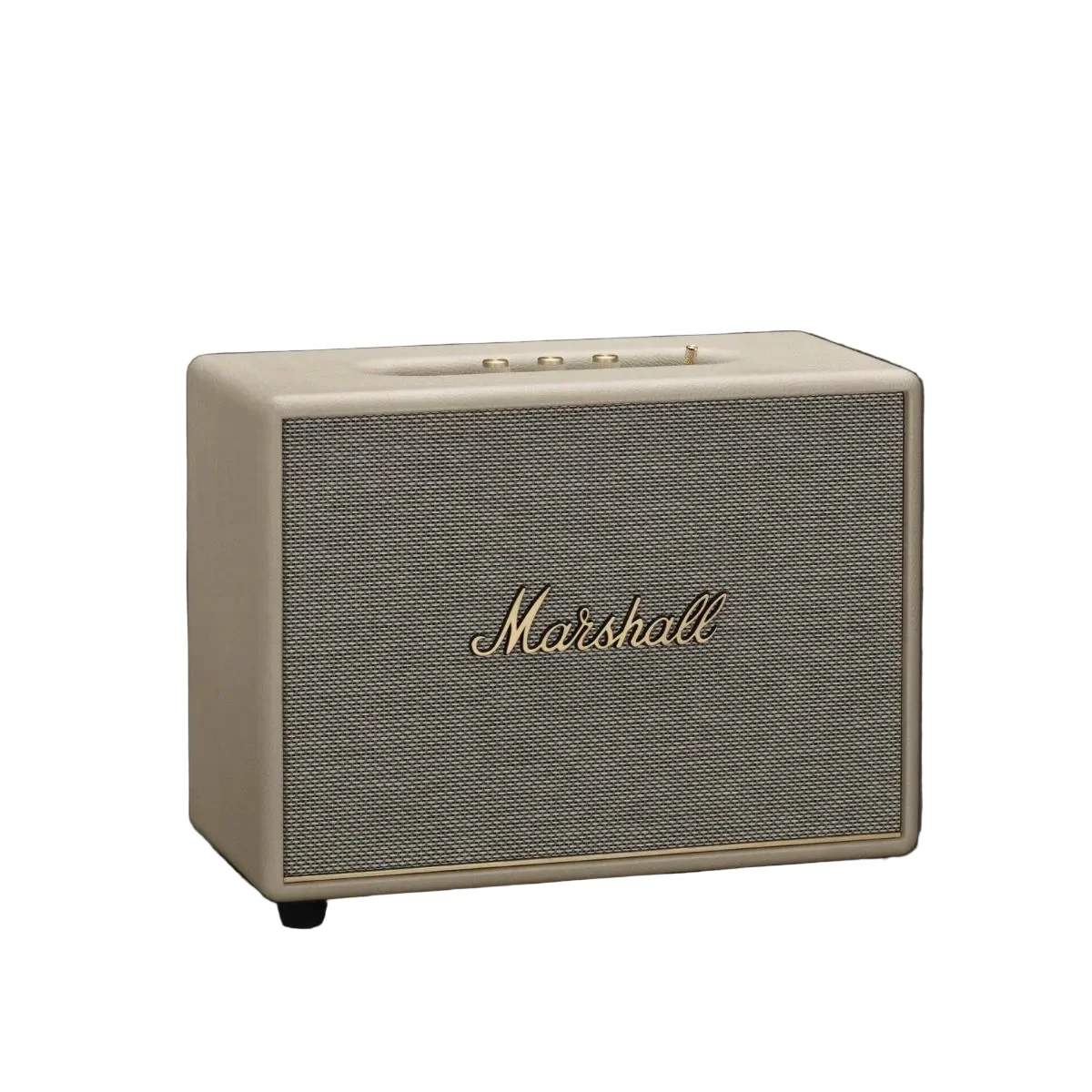 Marshall WOBURN III Bluetooth speaker delivering home-shaking Cream