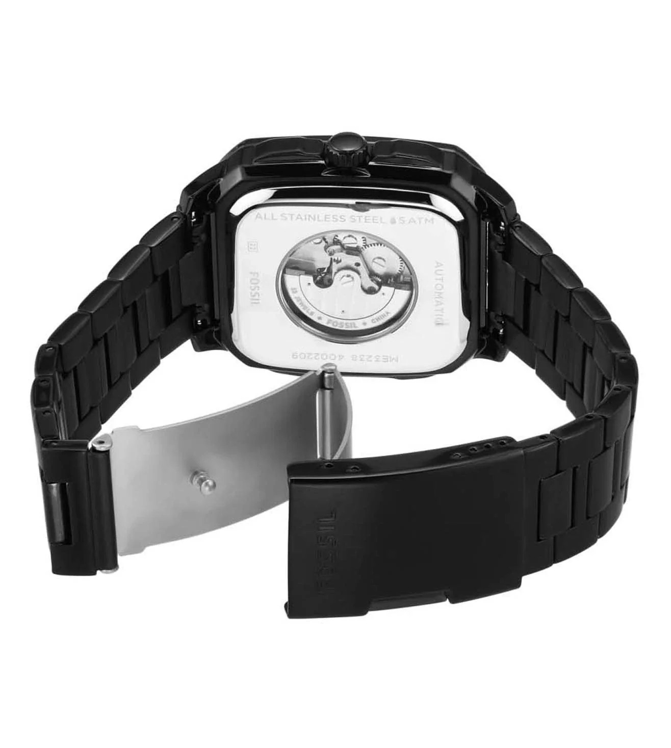 ME3238 FOSSIL | Inscription Automatic Black Dial Watch (Men) - Image 3