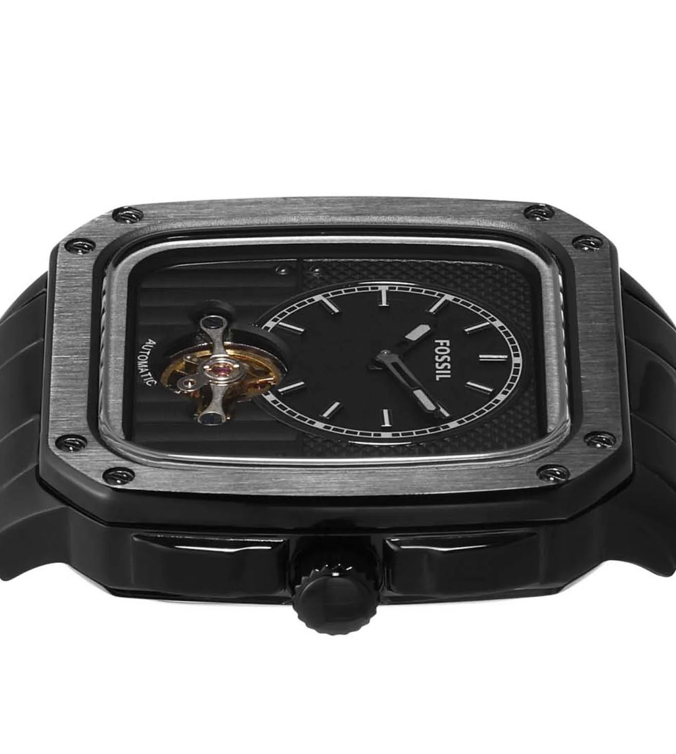 ME3238 FOSSIL | Inscription Automatic Black Dial Watch (Men) - Image 6