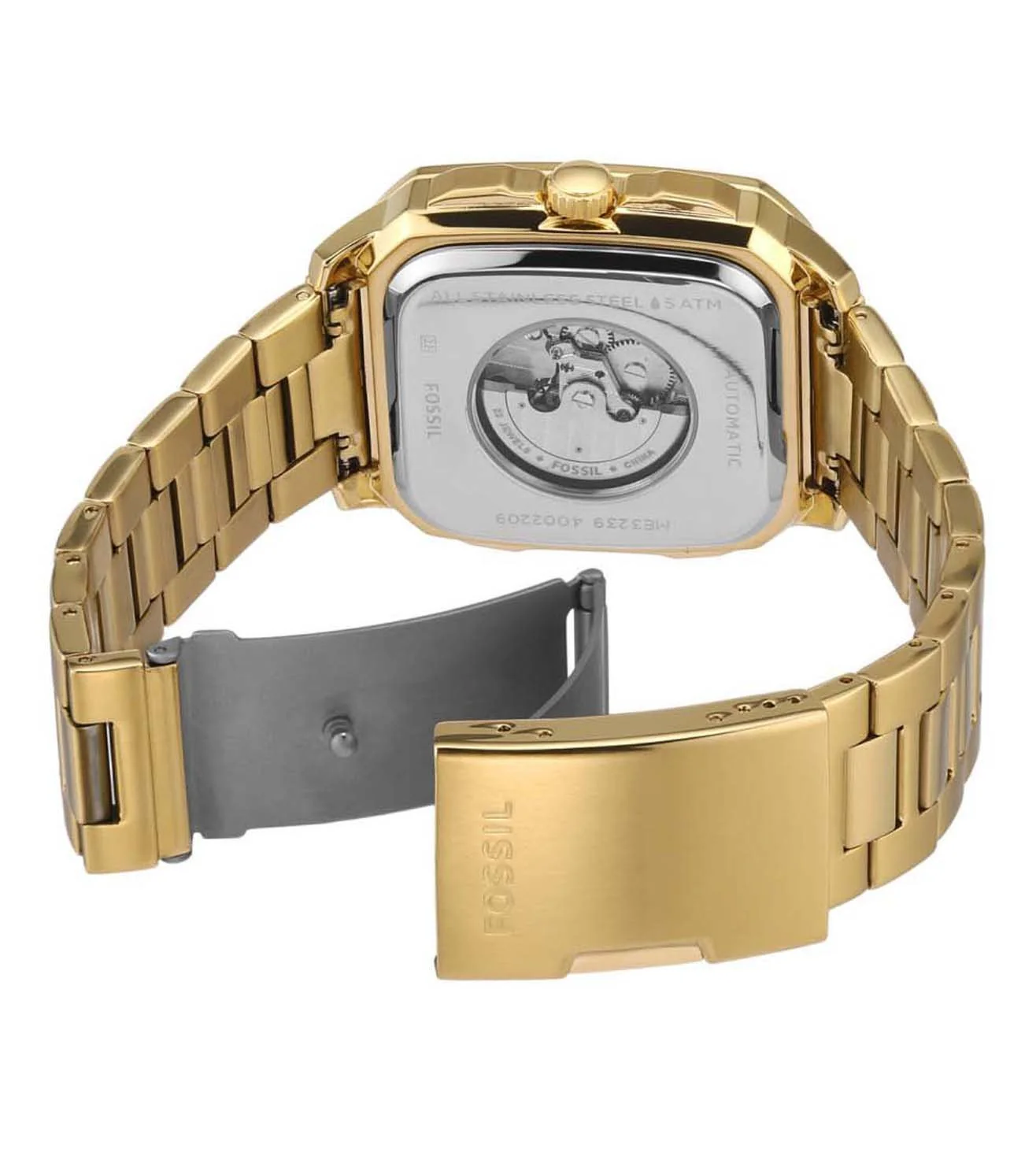 ME3239 FOSSIL | Inscription Automatic Black Dial Watch (Men) - Image 3