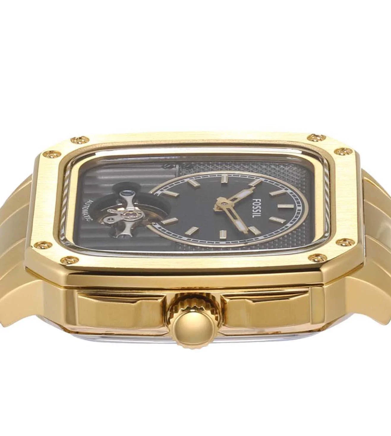 ME3239 FOSSIL | Inscription Automatic Black Dial Watch (Men) - Image 6