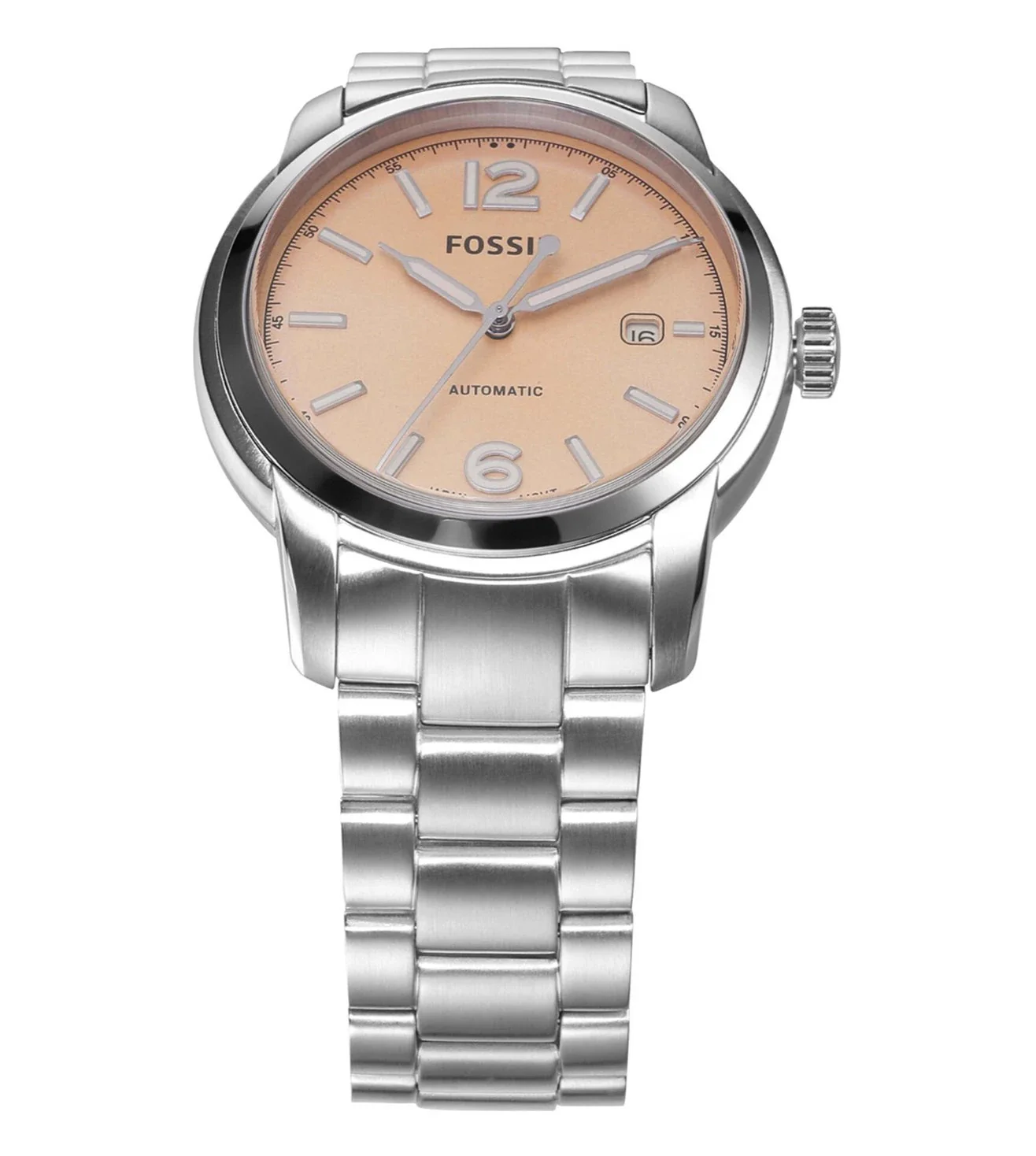 ME3243 FOSSIL | Heritage Automatic Rose Gold Dial Watch (Men) - Image 4