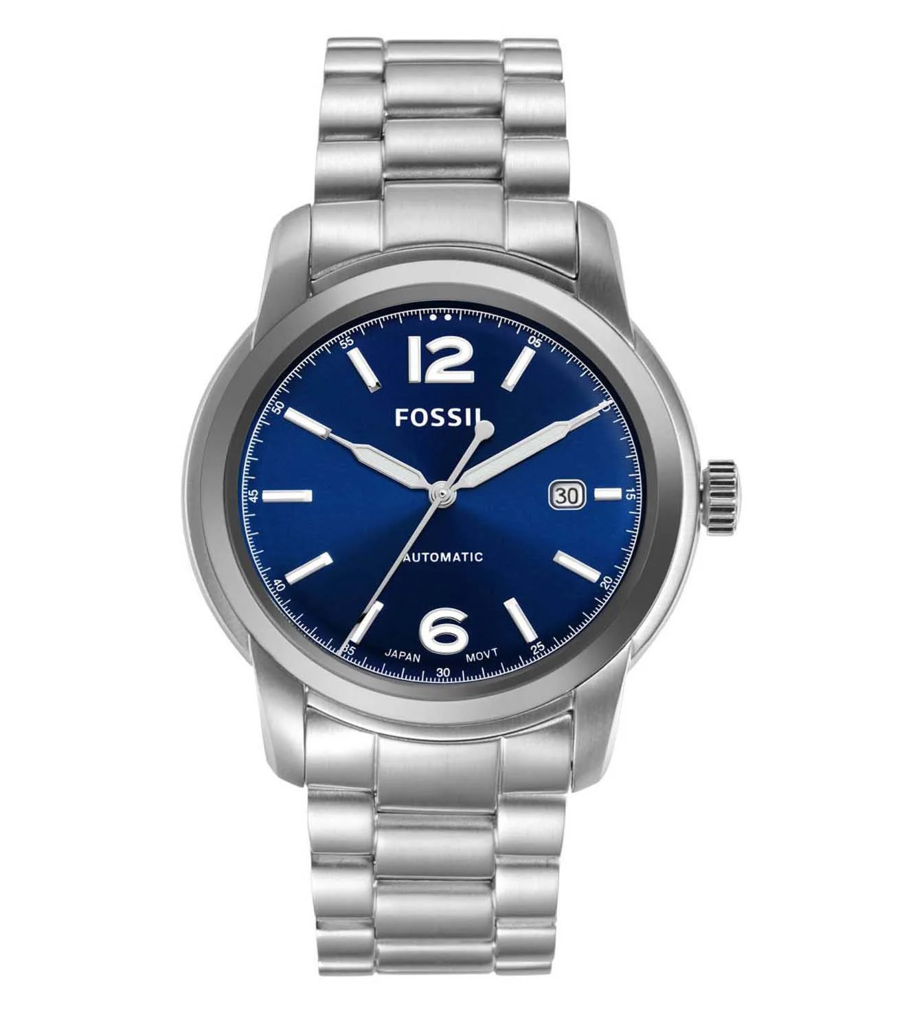 ME3244 FOSSIL | Heritage Series Blue Dial Watch (Men)