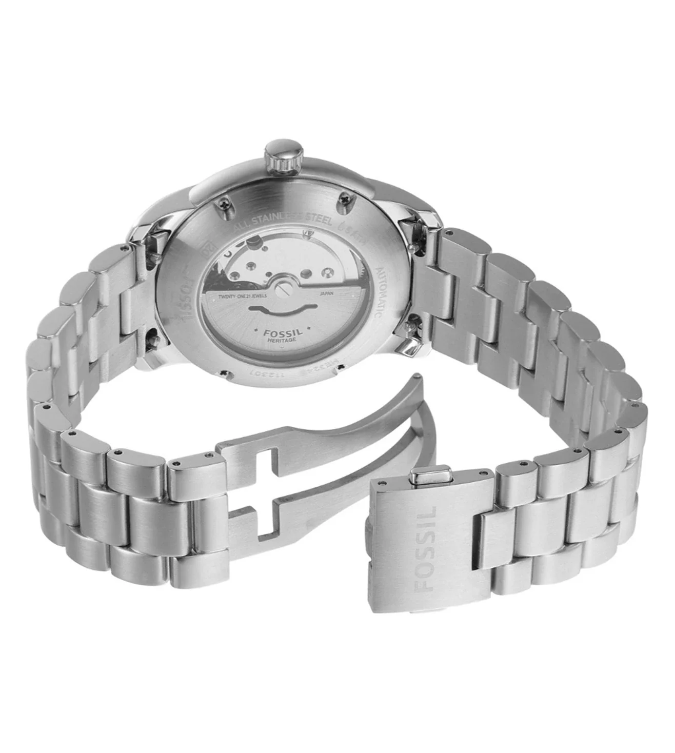 ME3246 FOSSIL | Heritage Automatic Purple Dial Watch (Women) - Image 2