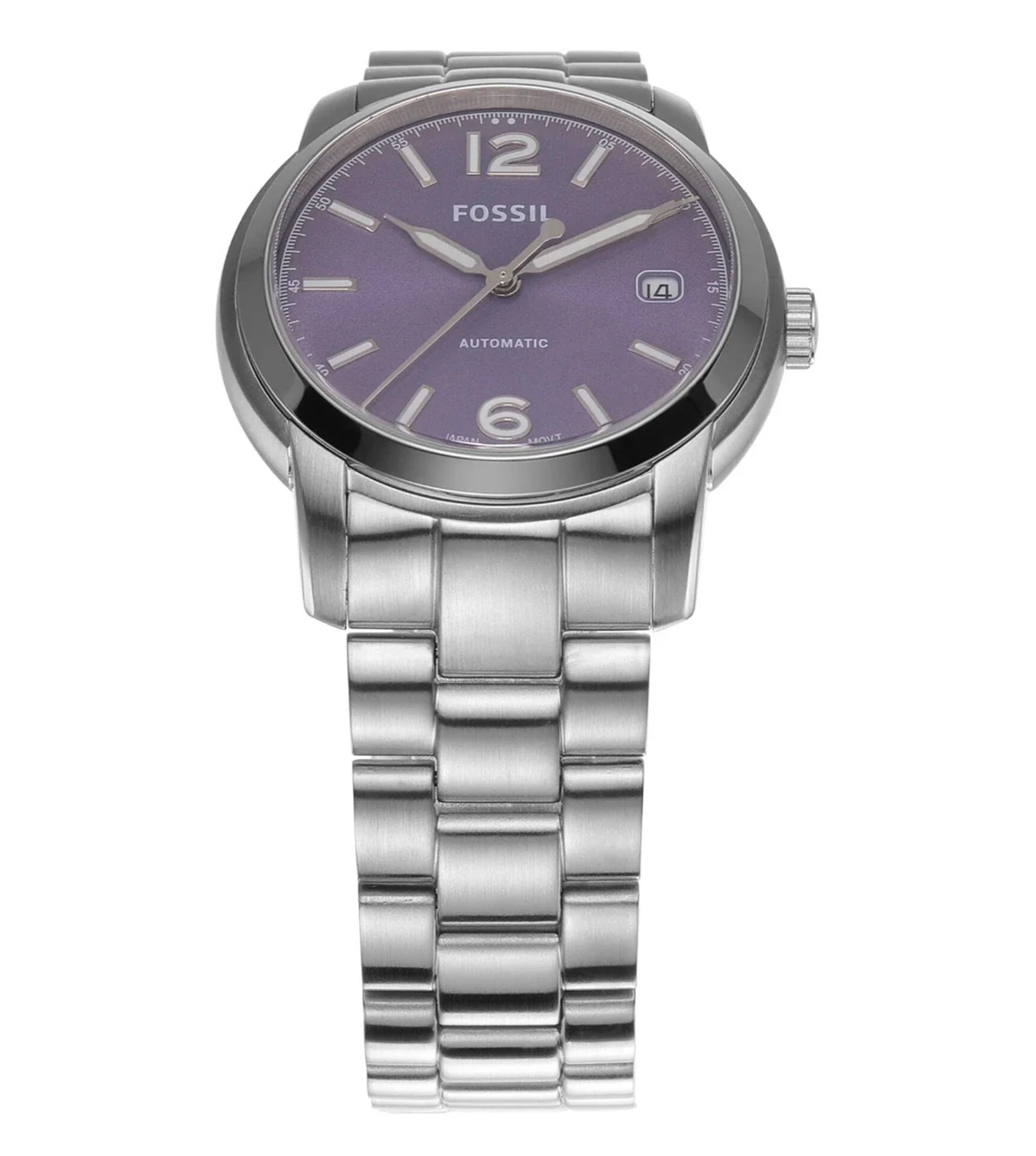 ME3246 FOSSIL | Heritage Automatic Purple Dial Watch (Women) - Image 4