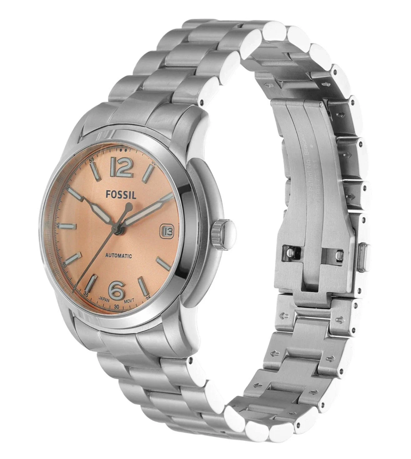 ME3247 FOSSIL | Heritage Automatic Rose Gold Dial Watch (Women) - Image 2