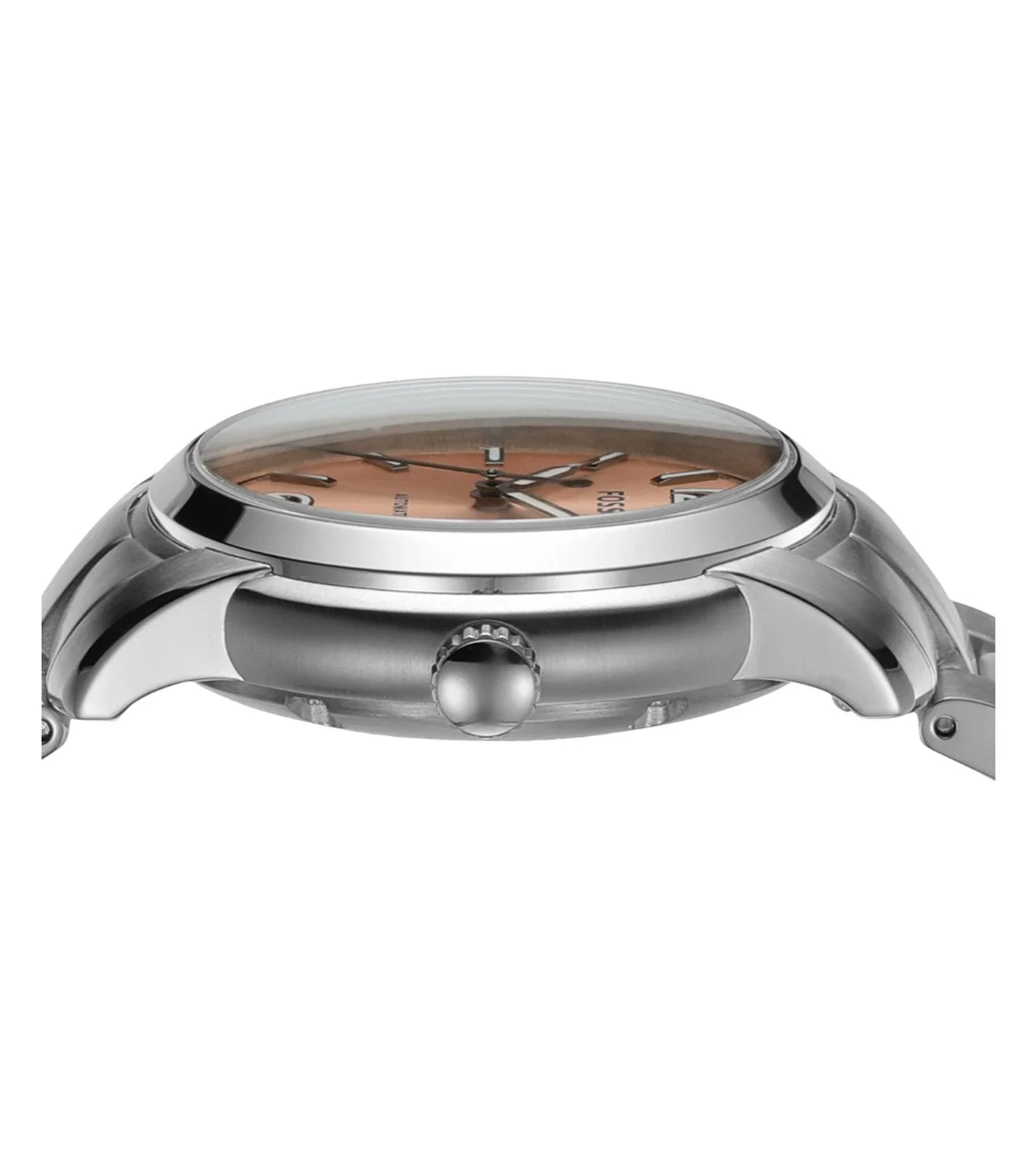 ME3247 FOSSIL | Heritage Automatic Rose Gold Dial Watch (Women) - Image 4