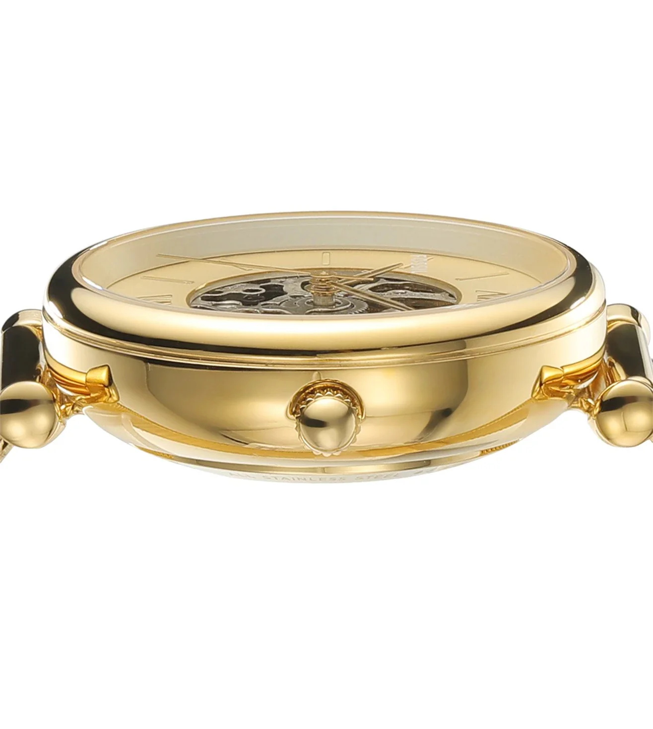 ME3250 FOSSIL | Carlie Automatic Gold Dial Watch (Women) - Image 3