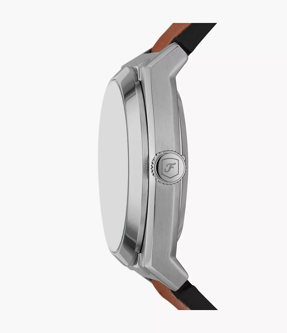 ME3261 Fossil | Everett Automatic Brown Leather Watch (Men) - Image 4