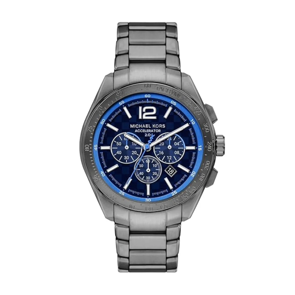 Michael Kors Accelerator 2.0 Quartz Blue Dial Chronograph Men's Watch MK9178