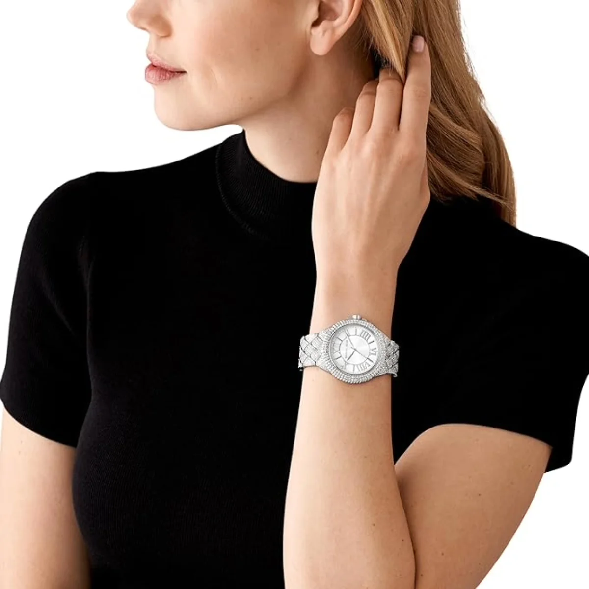 Michael Kors Camille Quartz White Dial Analog Watch For Women MK4803 - Image 5