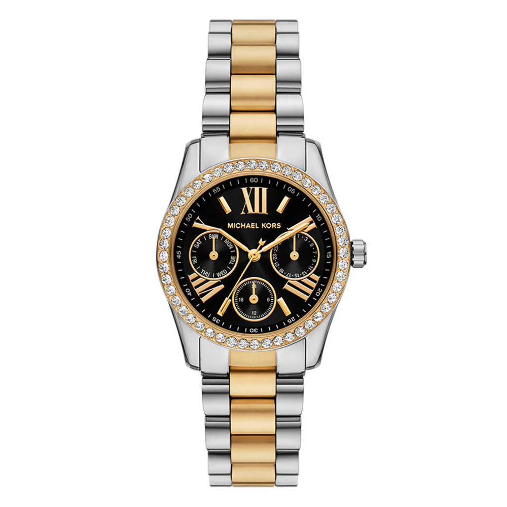 Michael Kors Lexington Quartz Black dial Analog Women Watch MK4925