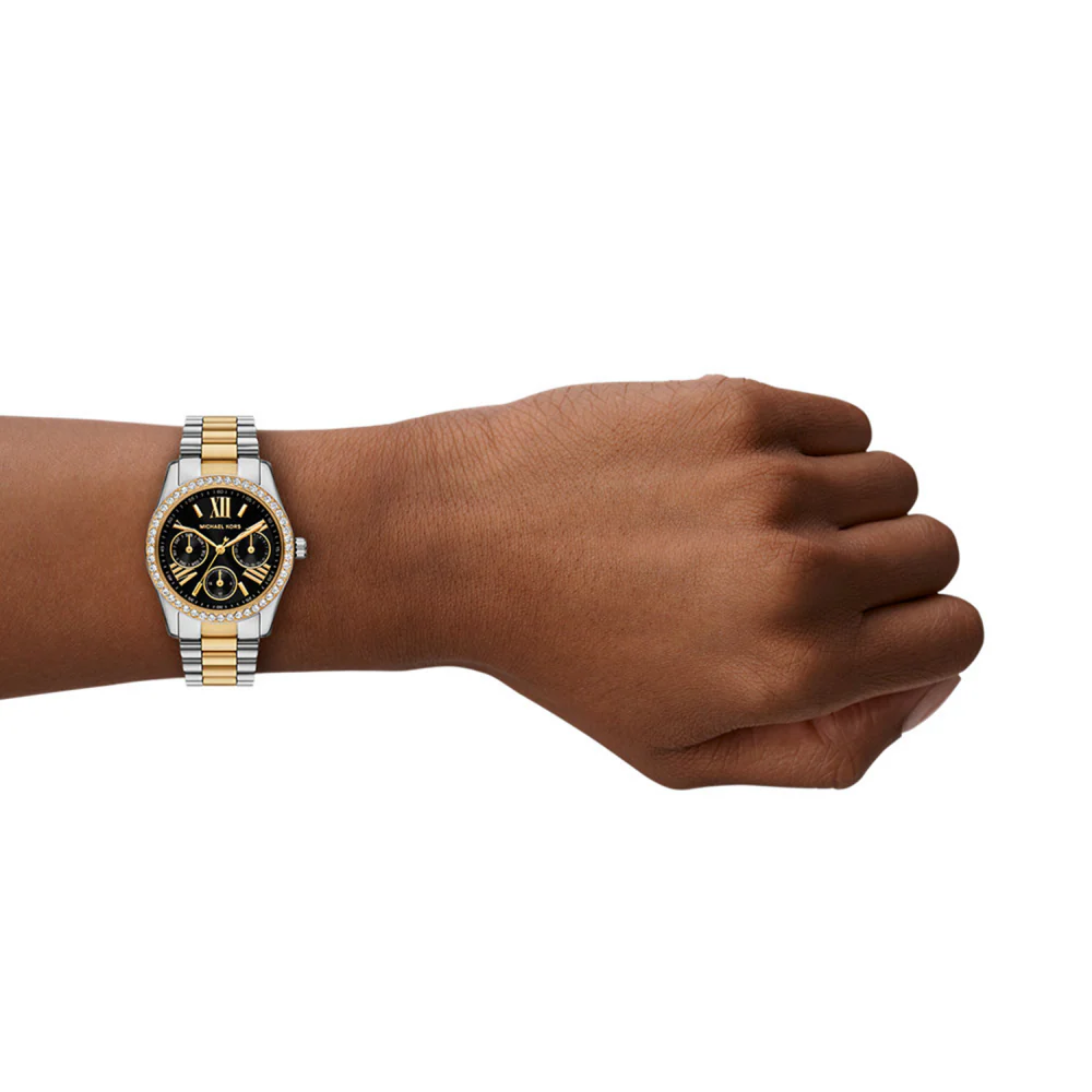 Michael Kors Lexington Quartz Black dial Analog Women Watch MK4925 - Image 2