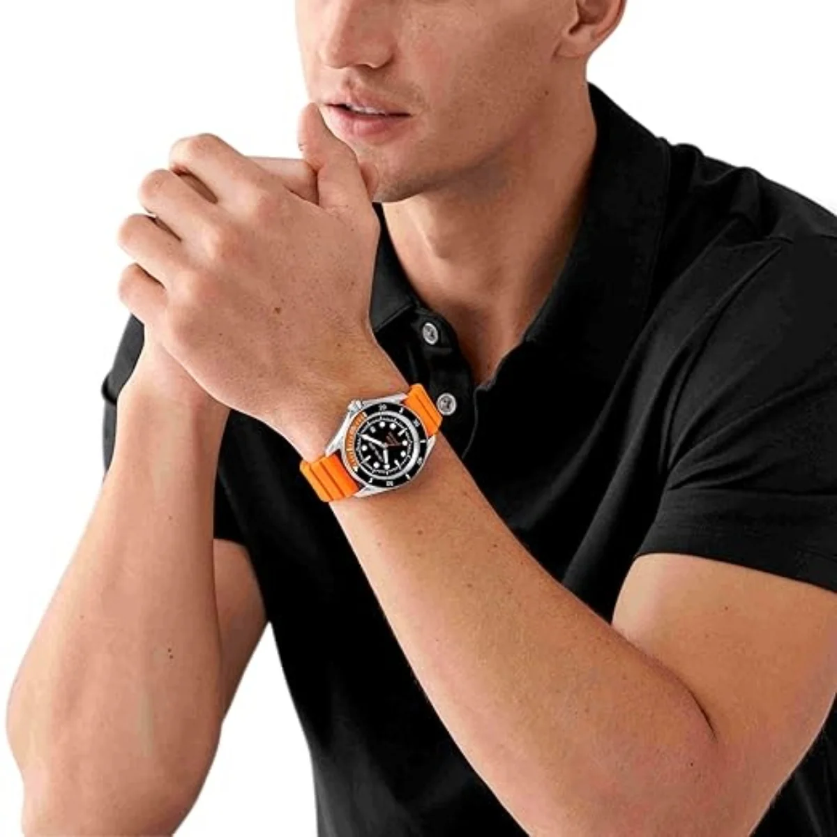 Michael Kors Maritime Quartz Black Dial Analog Watch For Men MK9157 - Image 2