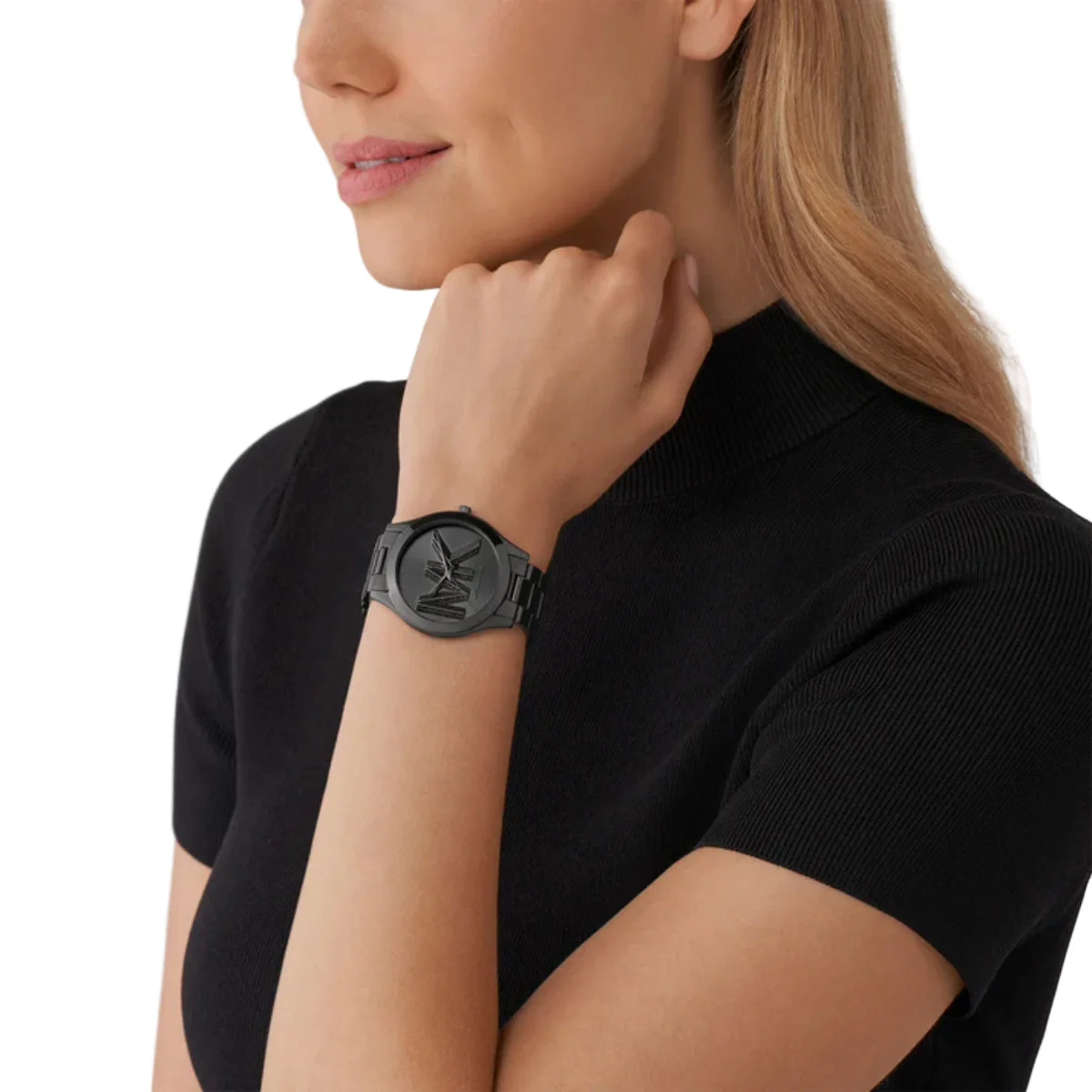 Michael Kors Slim Runway Quartz Black Dial Analog Women Watch MK4734 - Image 4