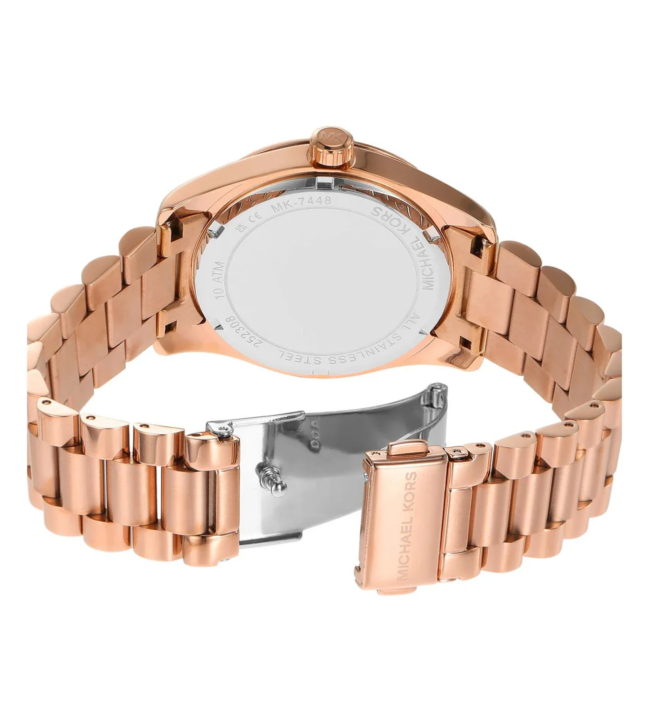 MK1088SET | MICHAEL KORS Lexington Analog Watch for Women With Bracelet & Earrings - Image 2