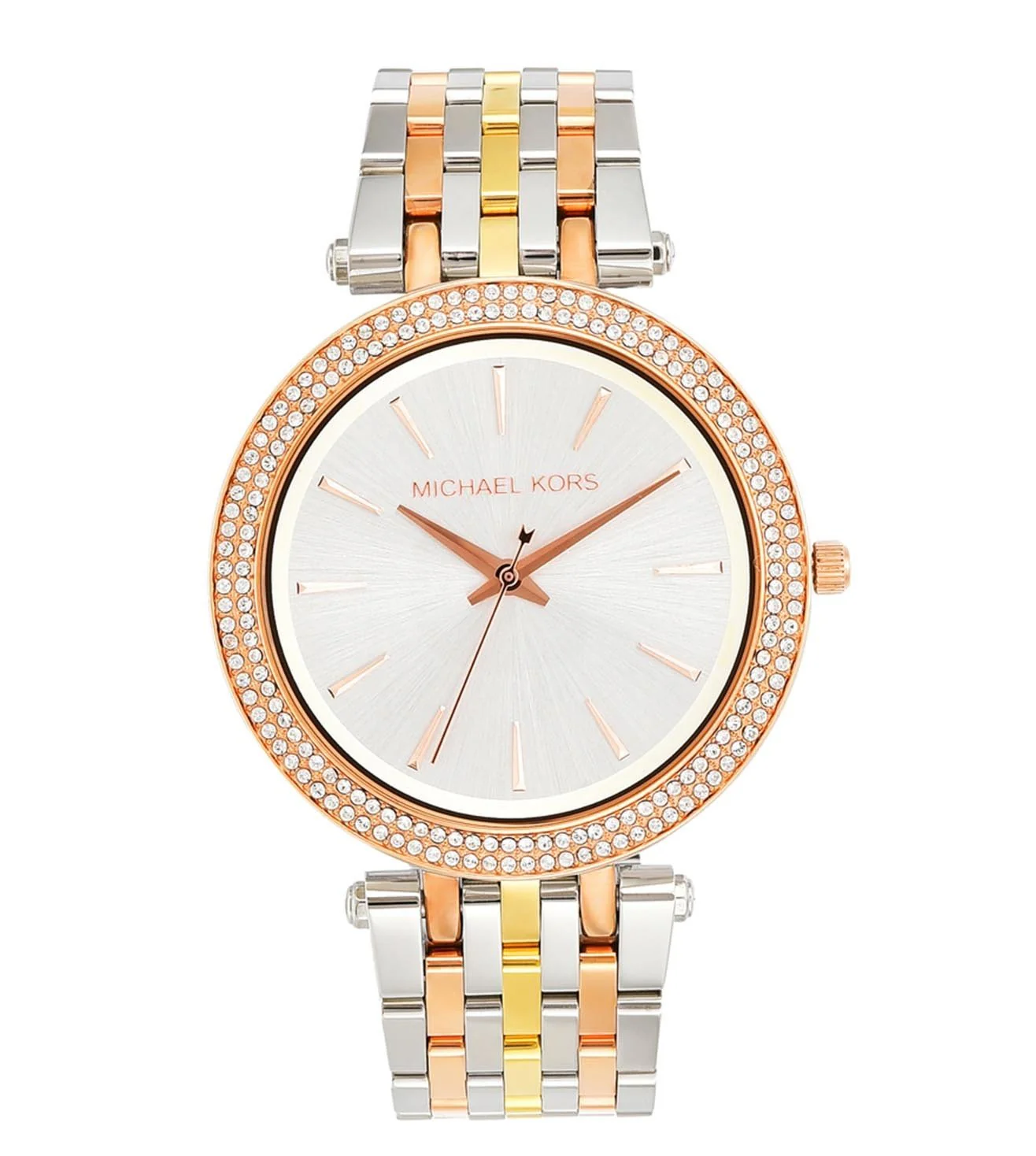 MK3203 MICHAEL KORS | Darci Silver Dial Analog Watch (Women)