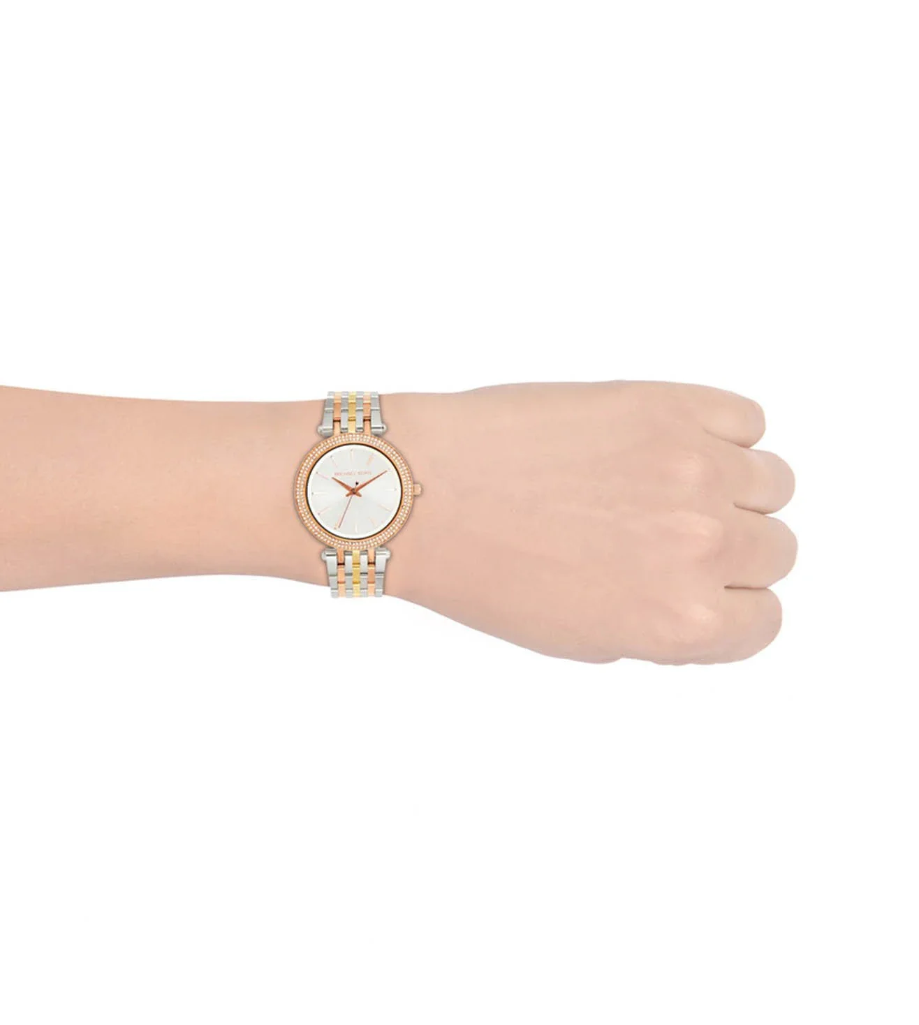 MK3203 MICHAEL KORS | Darci Silver Dial Analog Watch (Women) - Image 4
