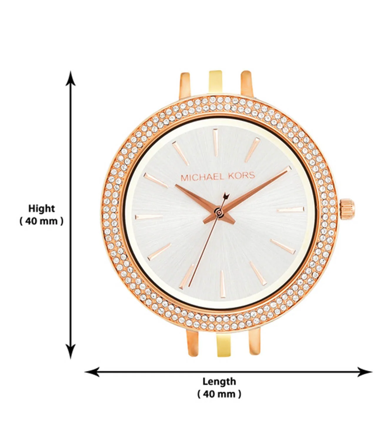 MK3203 MICHAEL KORS | Darci Silver Dial Analog Watch (Women) - Image 5