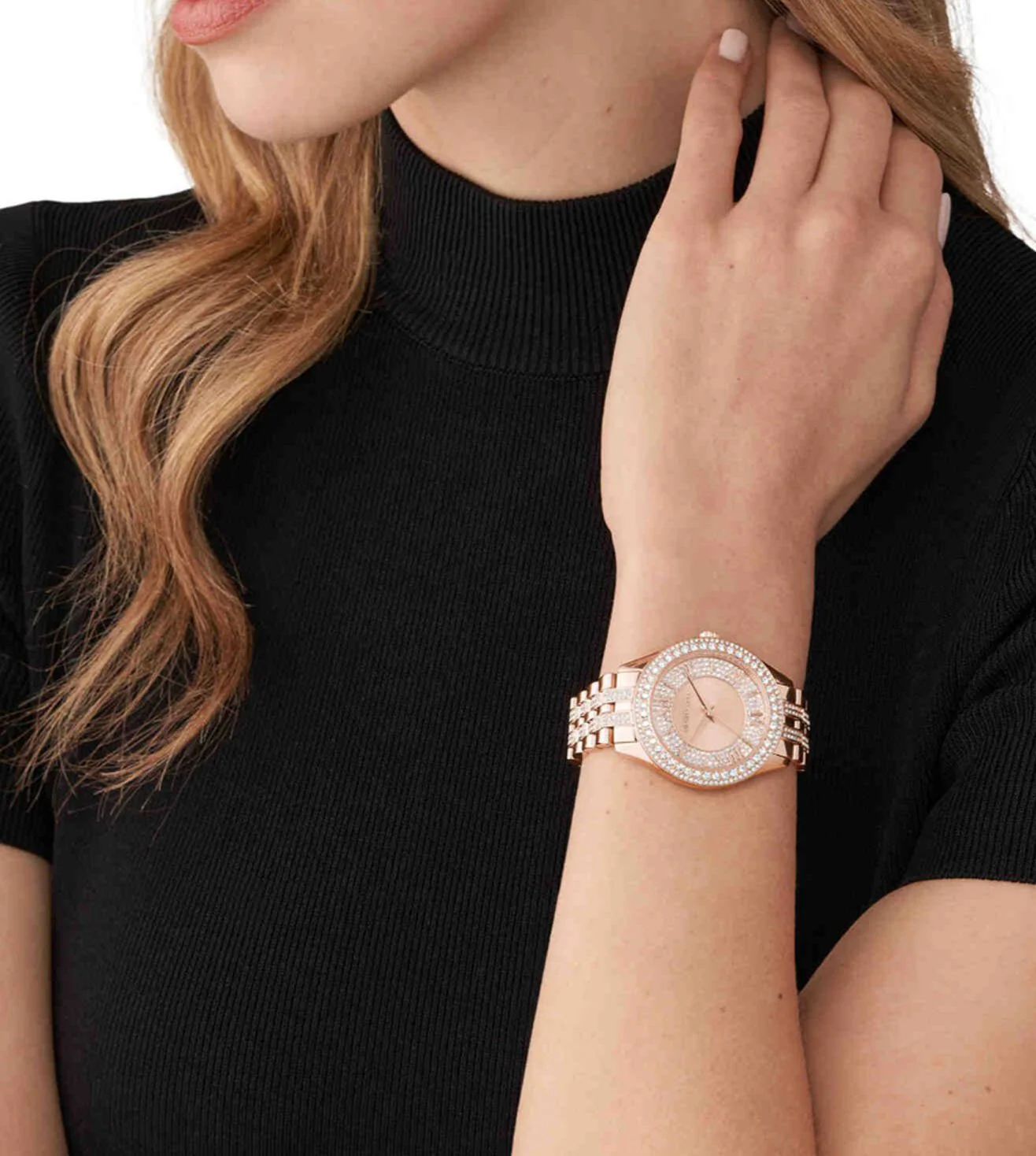 MK4710 | MICHAEL KORS Harlowe Analog Watch for Women - Image 5